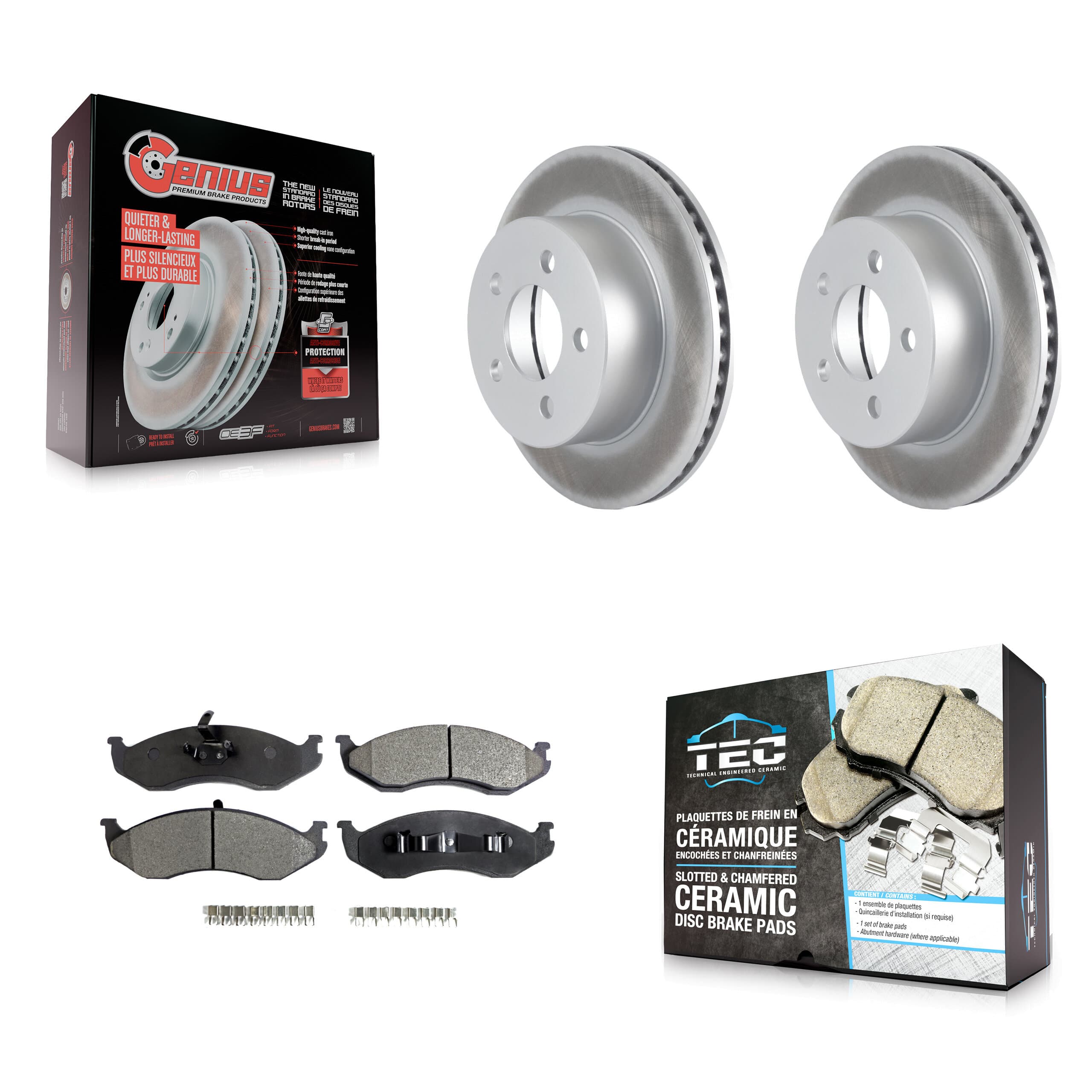 Transit Auto - KGT-100146 - Front Disc Brake Kits image 1