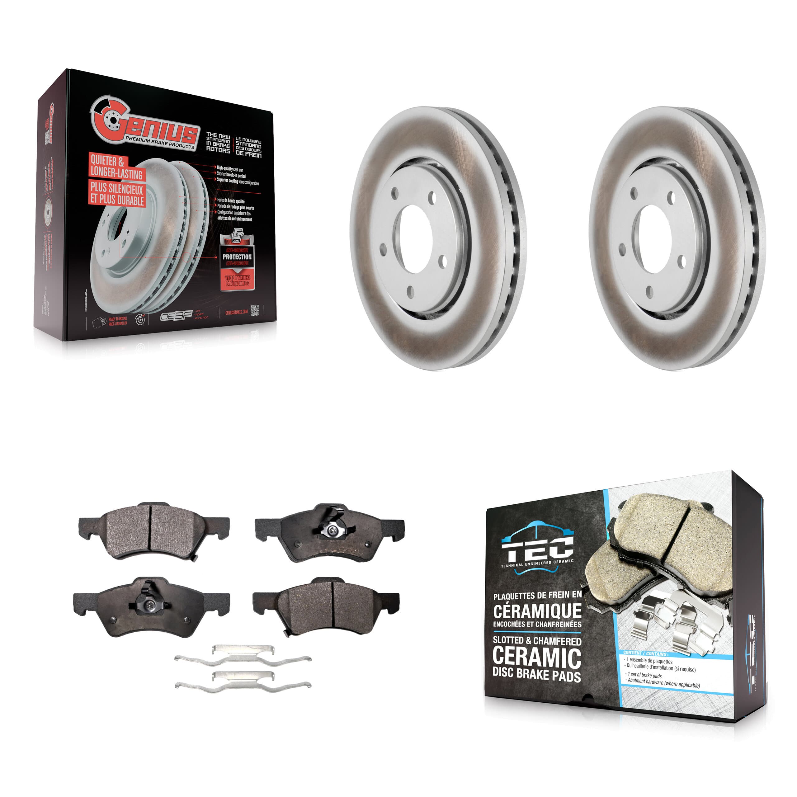 Transit Auto - KGT-100151 - Front Disc Brake Kits image 1