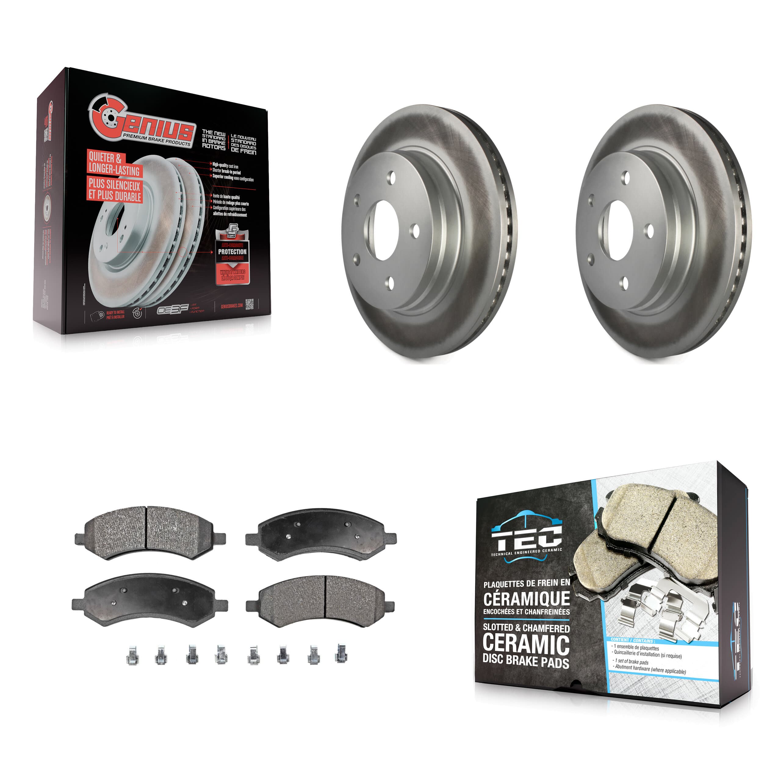 Transit Auto - KGT-100154 - Front Disc Brake Kits image 1