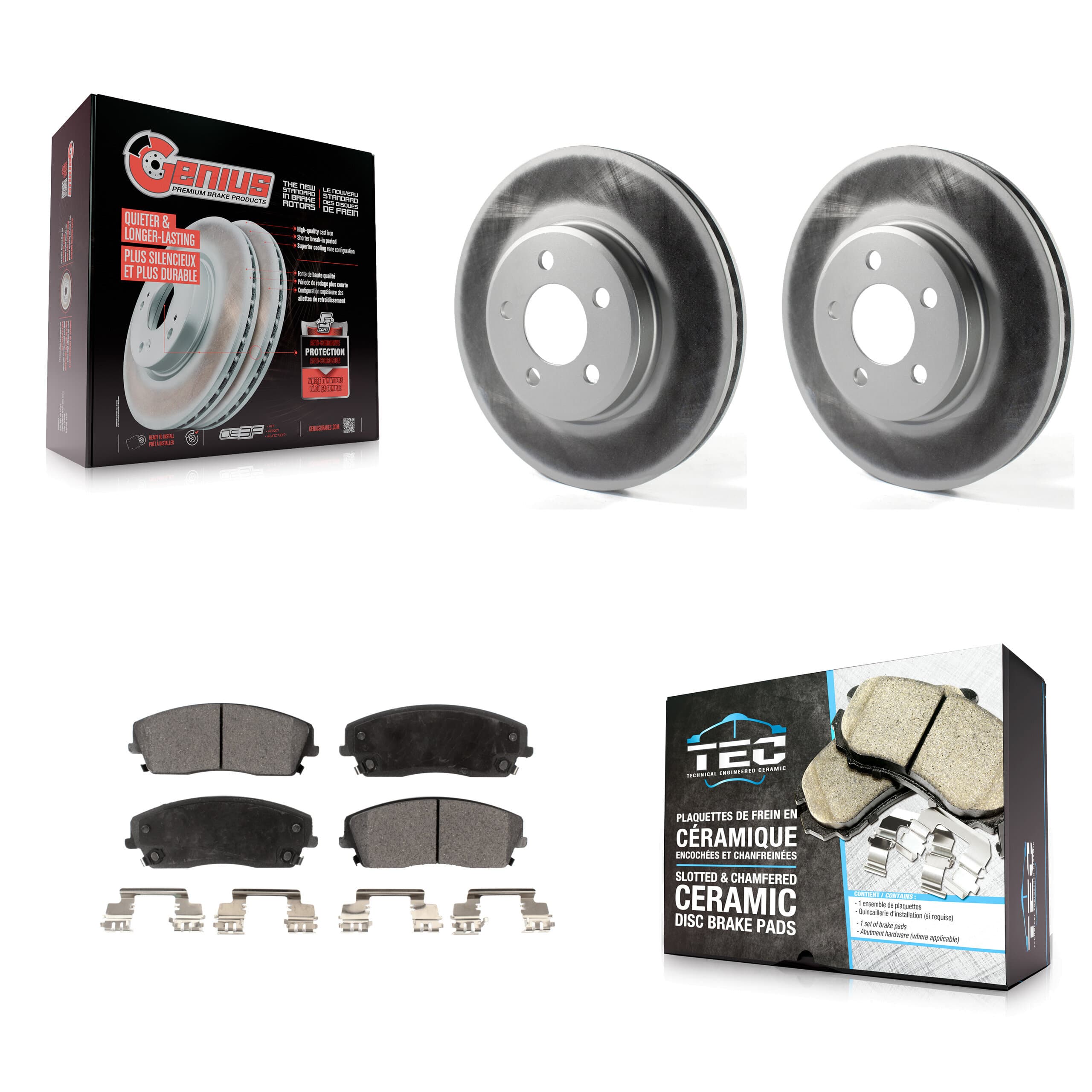 Transit Auto - KGT-100159 - Front Disc Brake Kits image 1