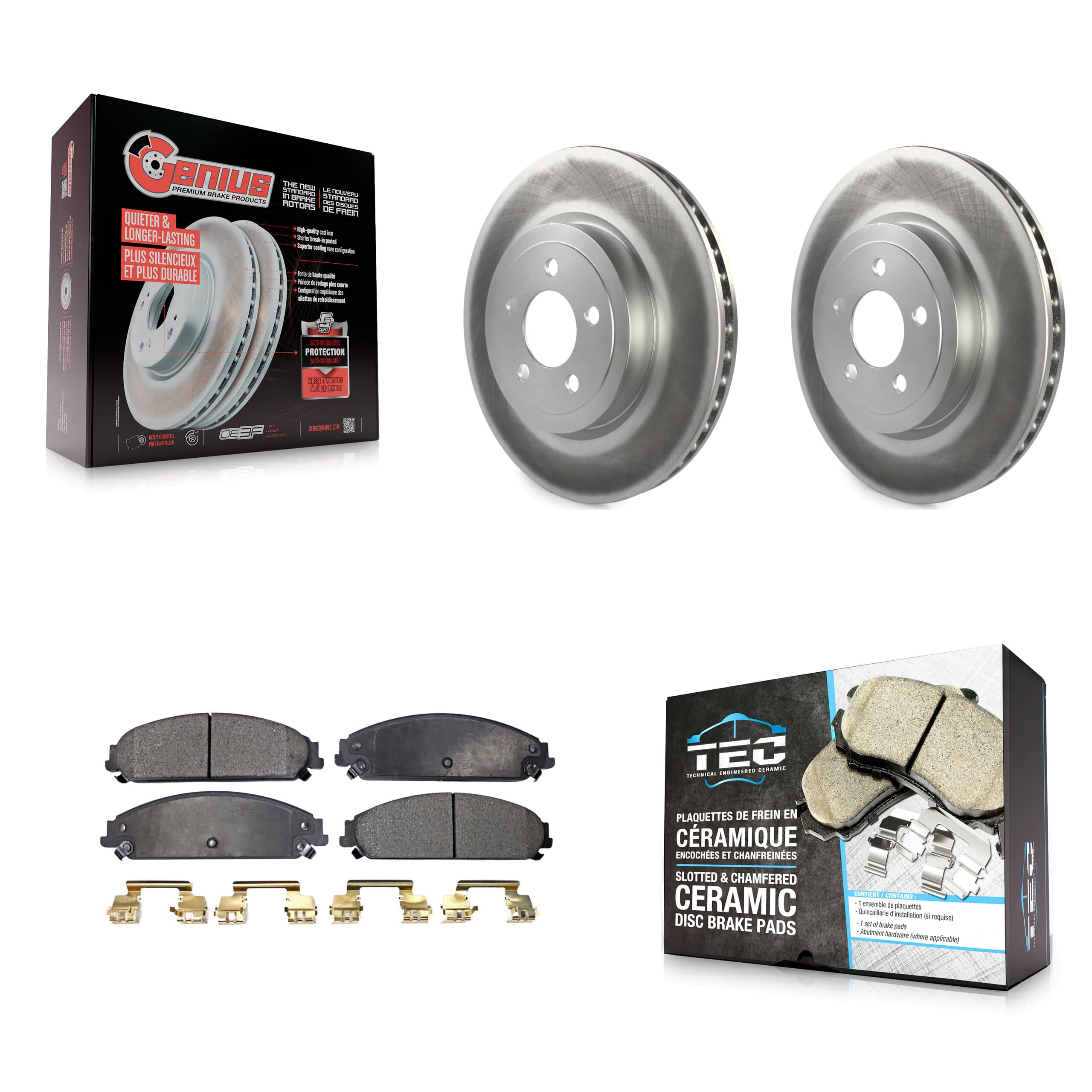 Transit Auto - KGT-100161 - Front Disc Brake Kits image 1