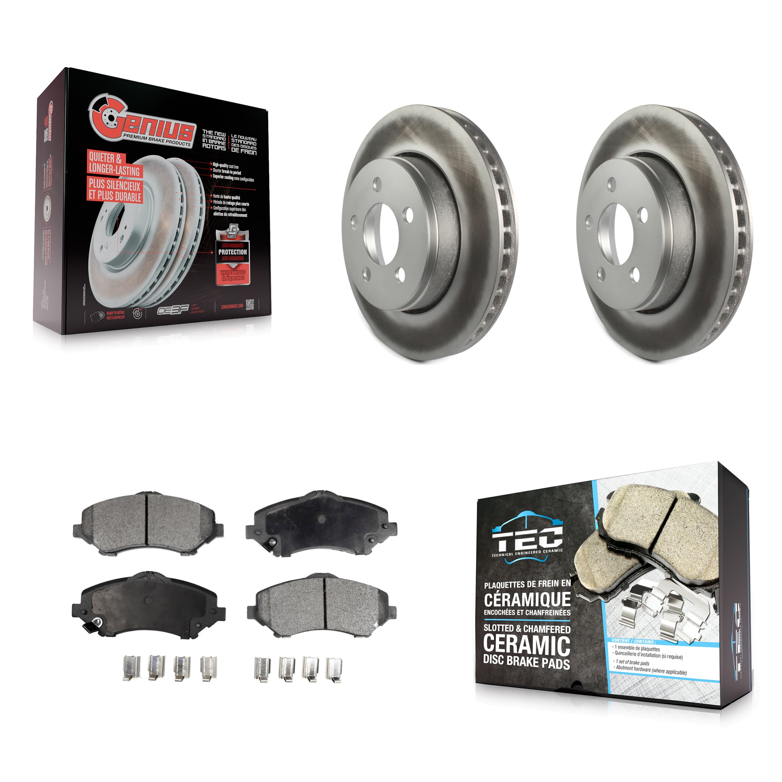 Transit Auto - KGT-100169 - Front Disc Brake Kits image 1
