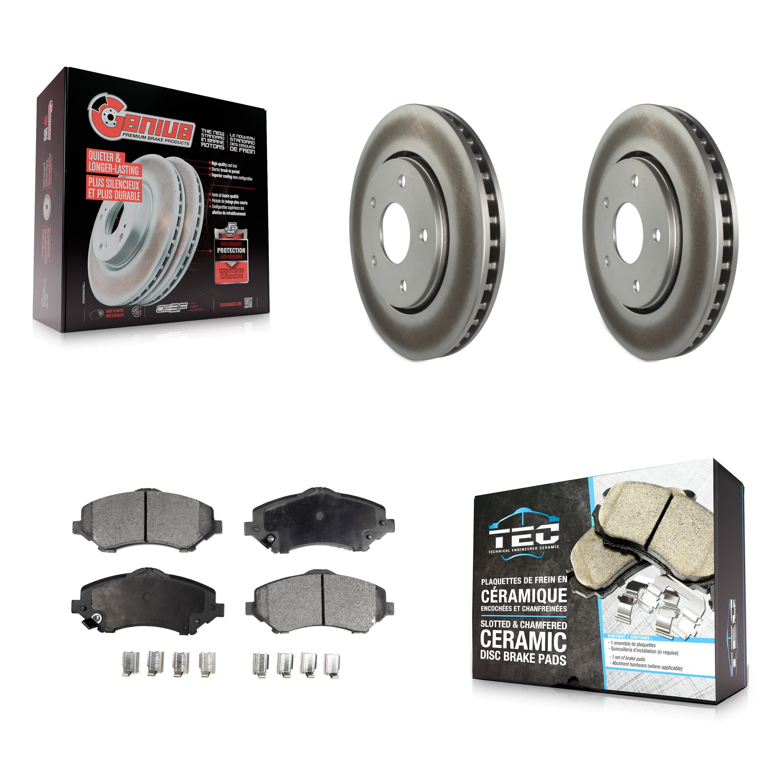 Transit Auto - KGT-100171 - Front Disc Brake Kits image 1