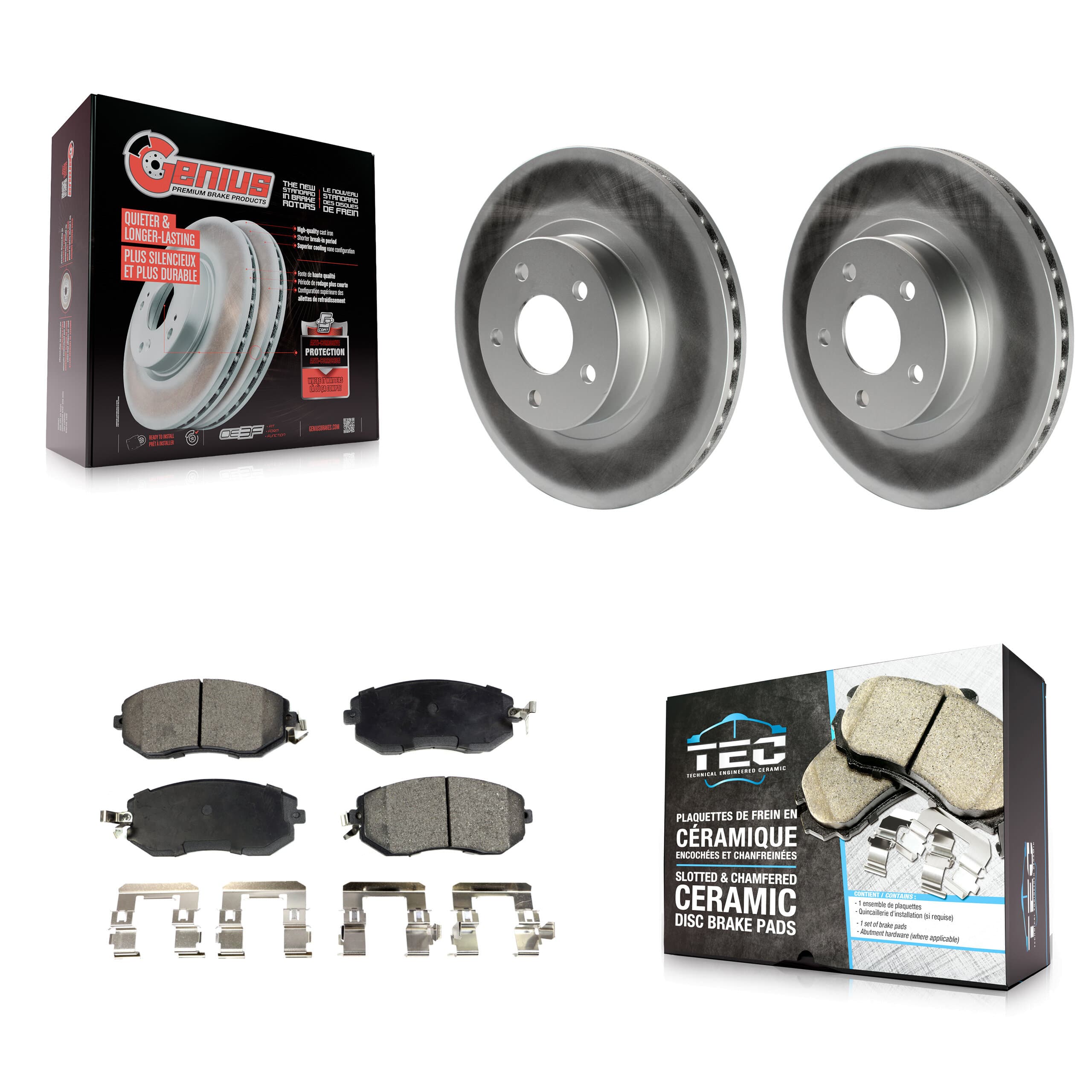 Transit Auto - KGT-100209 - Front Disc Brake Kits image 1
