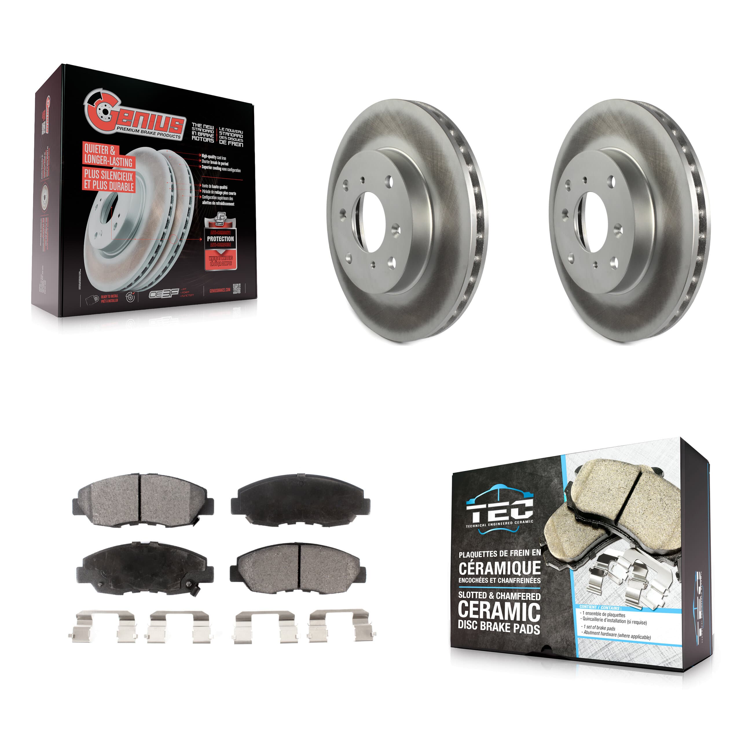 Transit Auto - KGT-100212 - Front Disc Brake Kits image 1