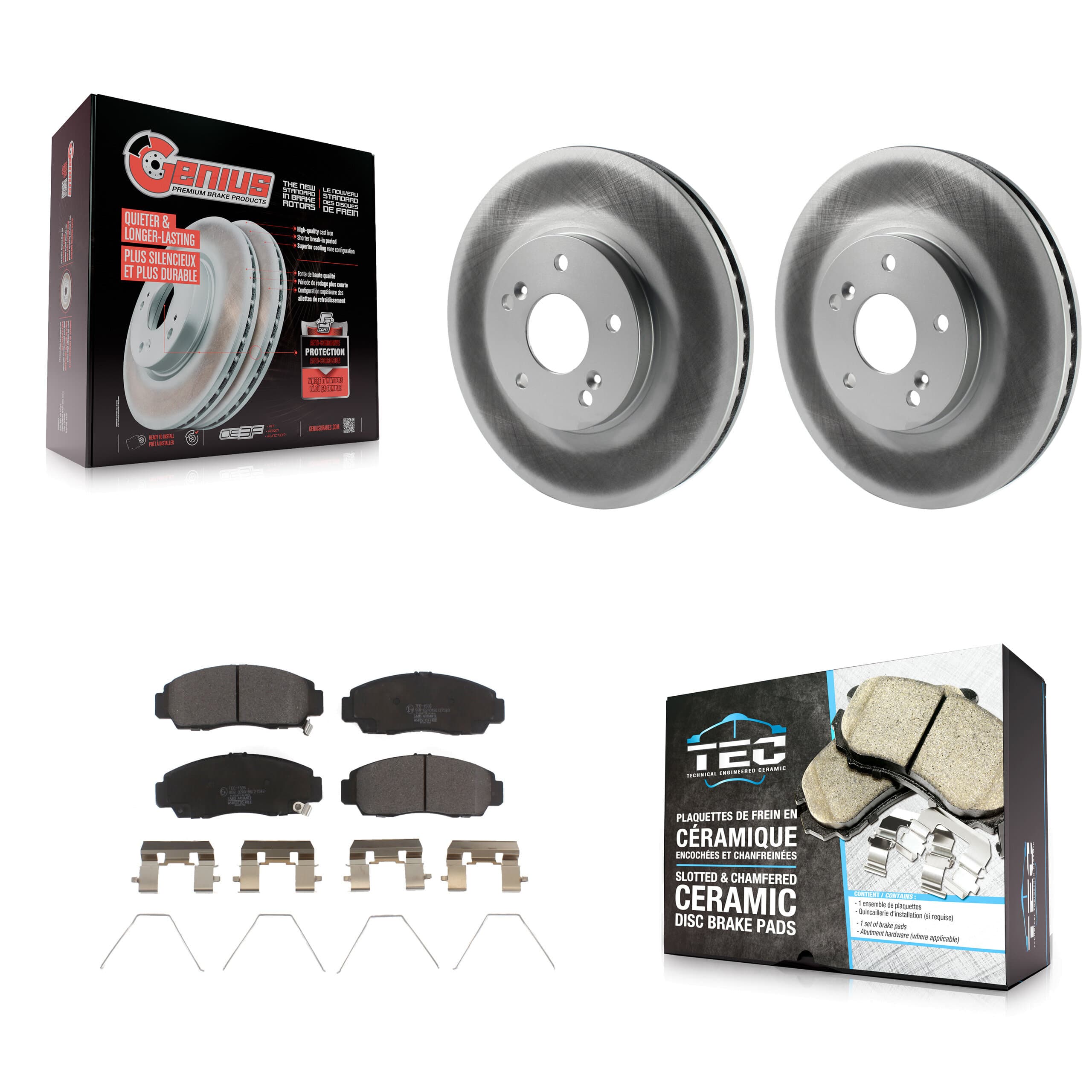Transit Auto - KGT-100226 - Front Disc Brake Kits image 1