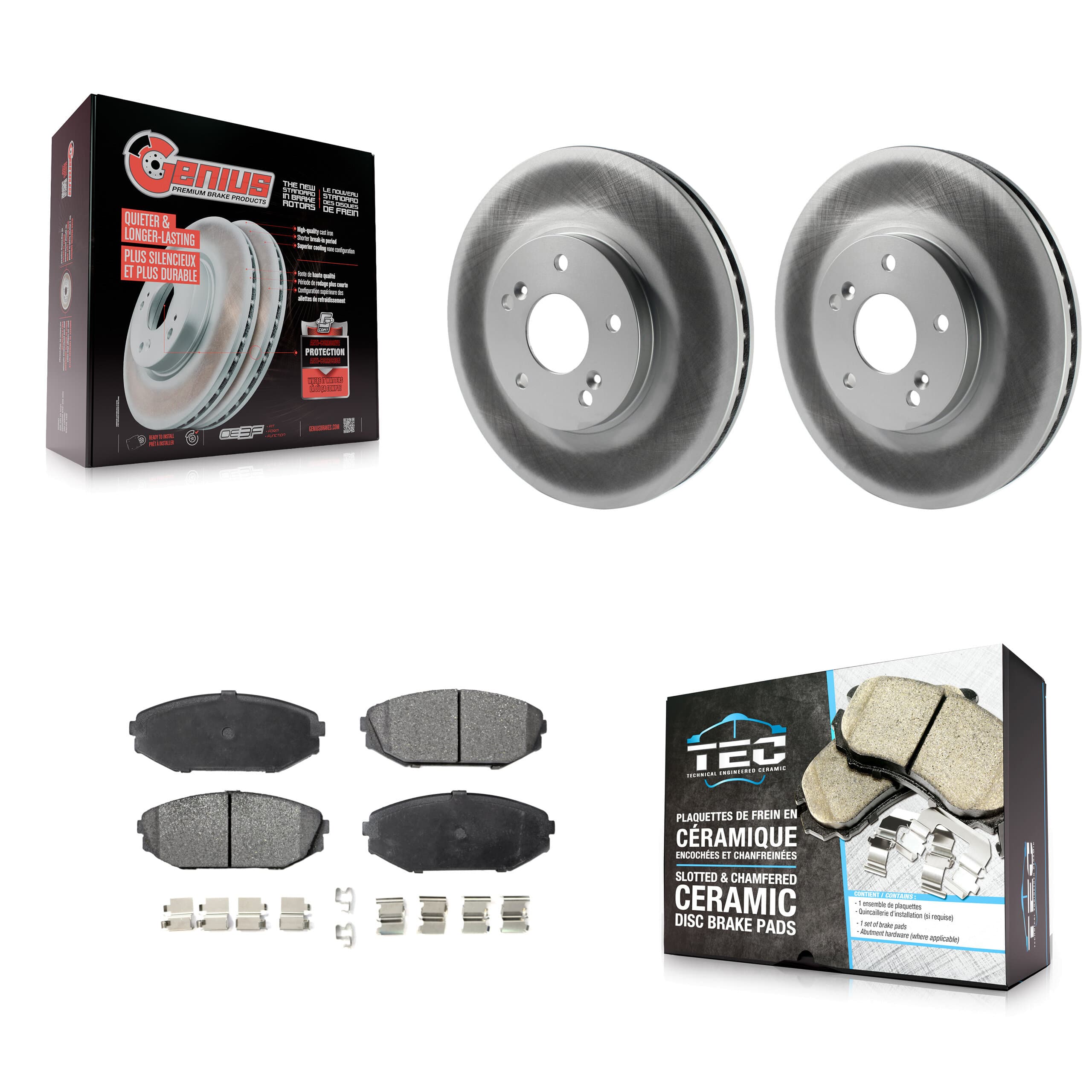 Transit Auto - KGT-100228 - Front Disc Brake Kits image 1