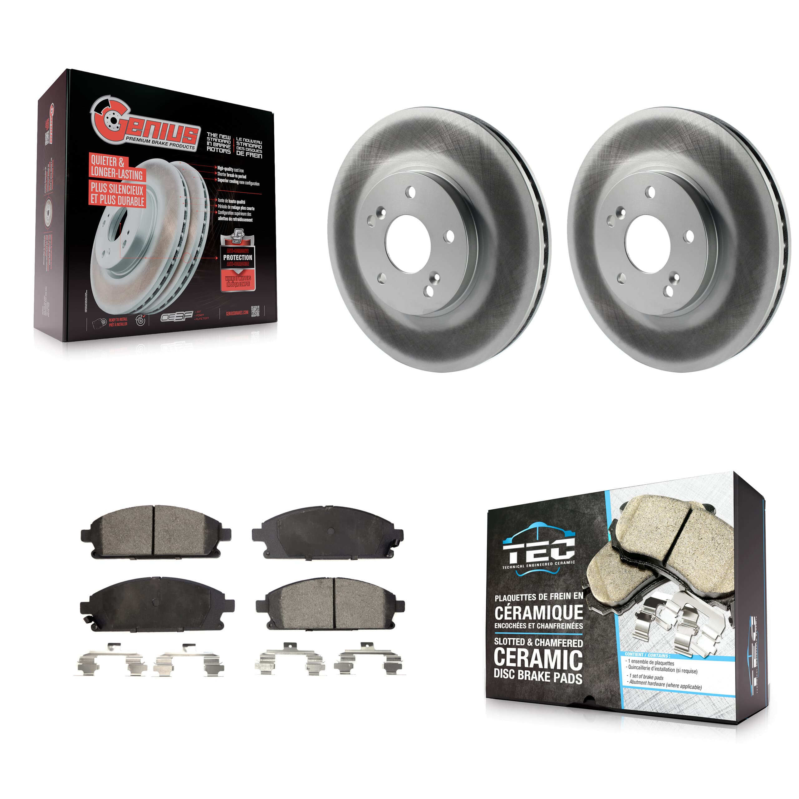 Transit Auto - KGT-100229 - Front Disc Brake Kits image 1
