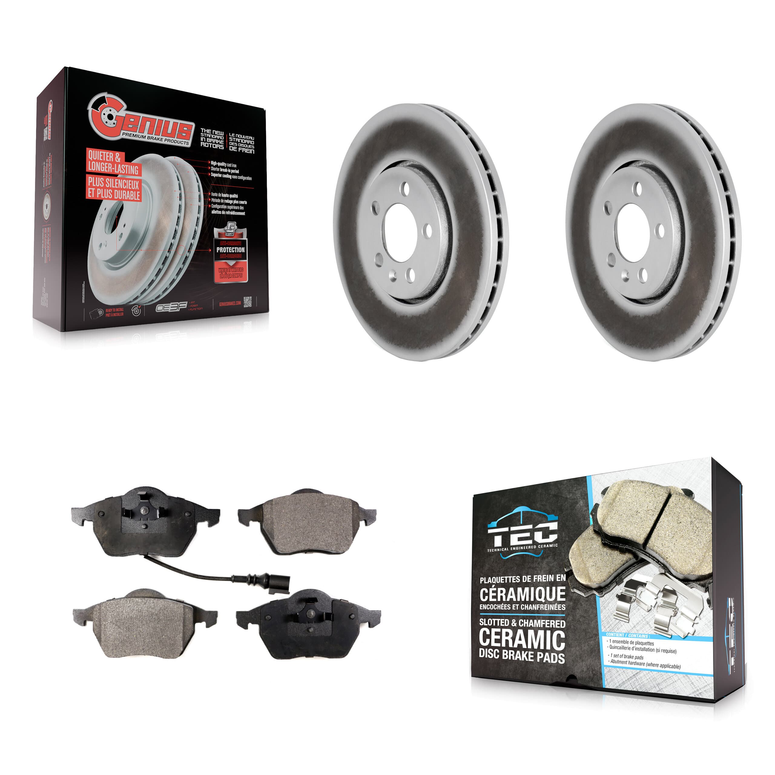 Transit Auto - KGT-100231 - Front Disc Brake Kits image 1