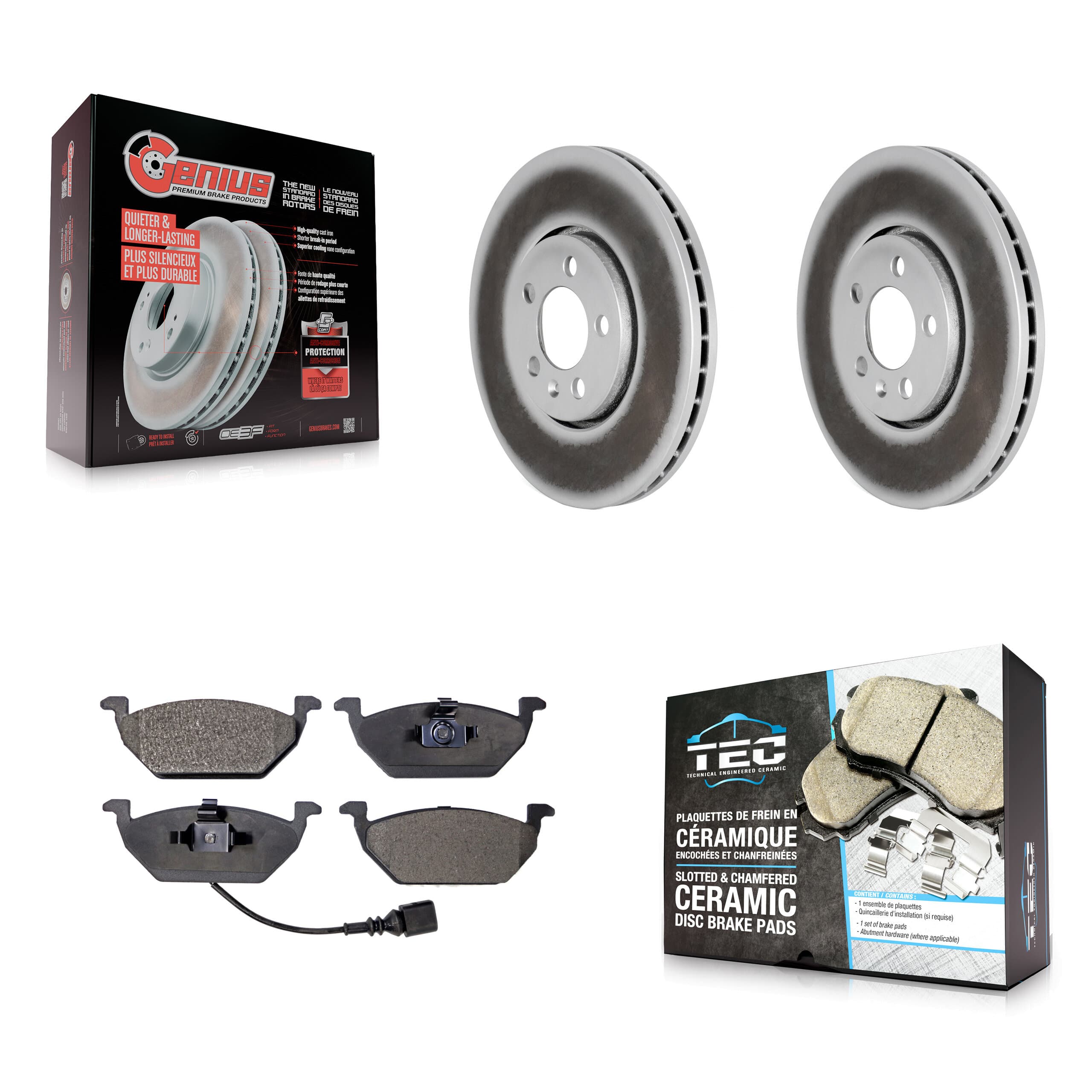 Transit Auto - KGT-100232 - Front Disc Brake Kits image 1