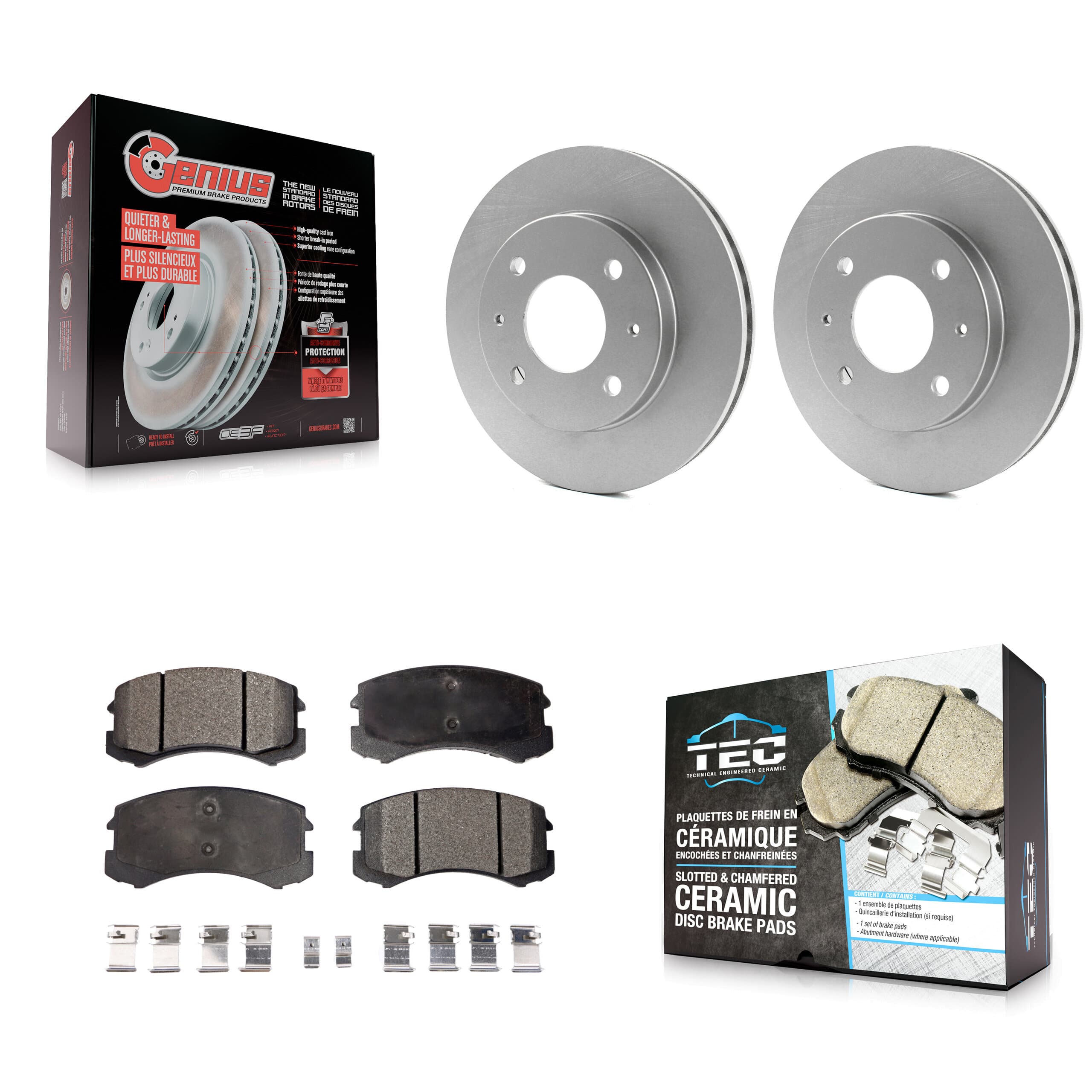 Transit Auto - KGT-100234 - Front Disc Brake Kits image 1