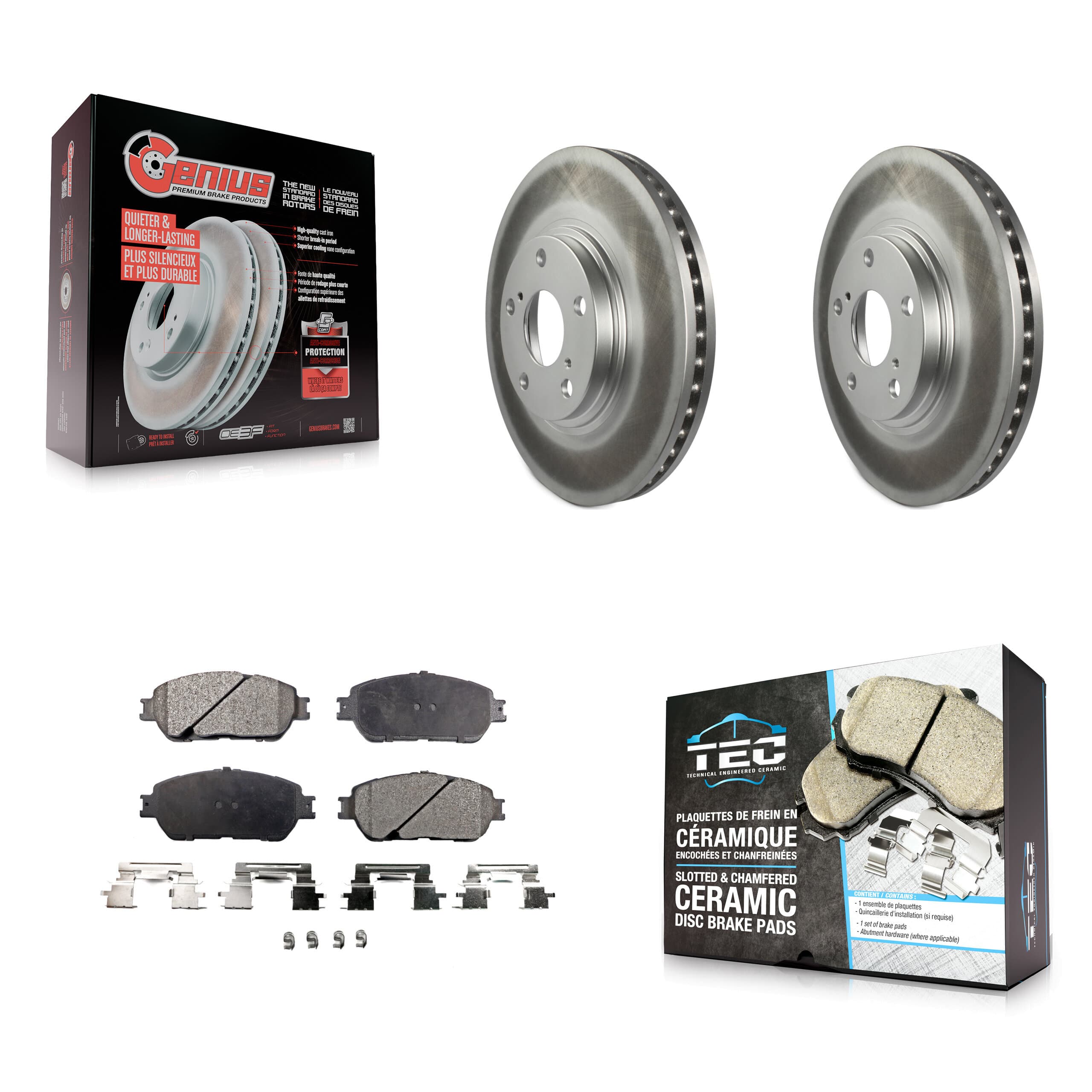 Transit Auto - KGT-100238 - Front Disc Brake Kits image 1