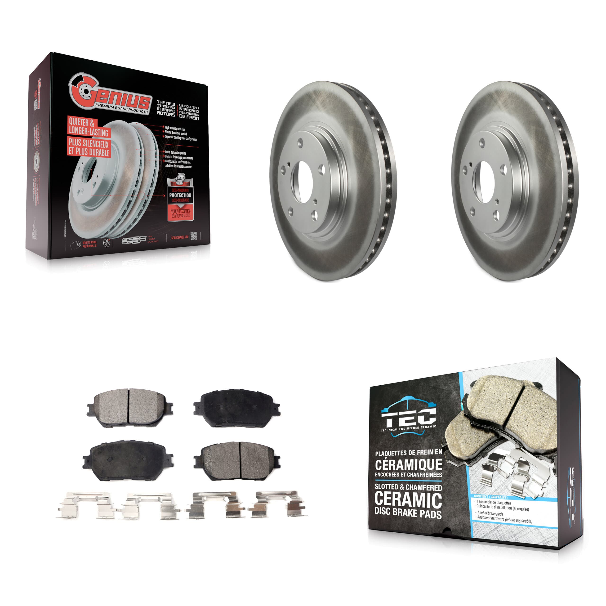 Transit Auto - KGT-100239 - Front Disc Brake Kits image 1