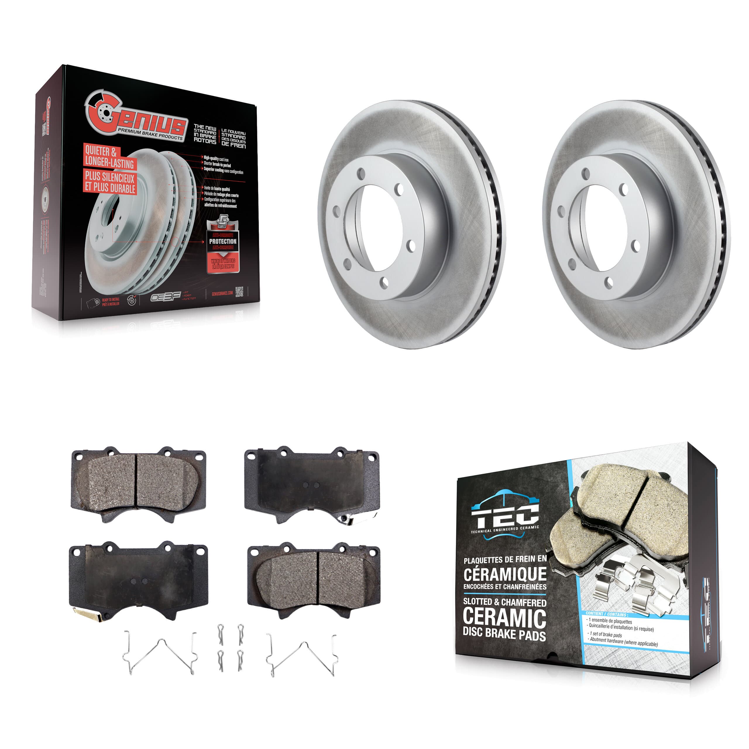 Transit Auto - KGT-100242 - Front Disc Brake Kits image 1