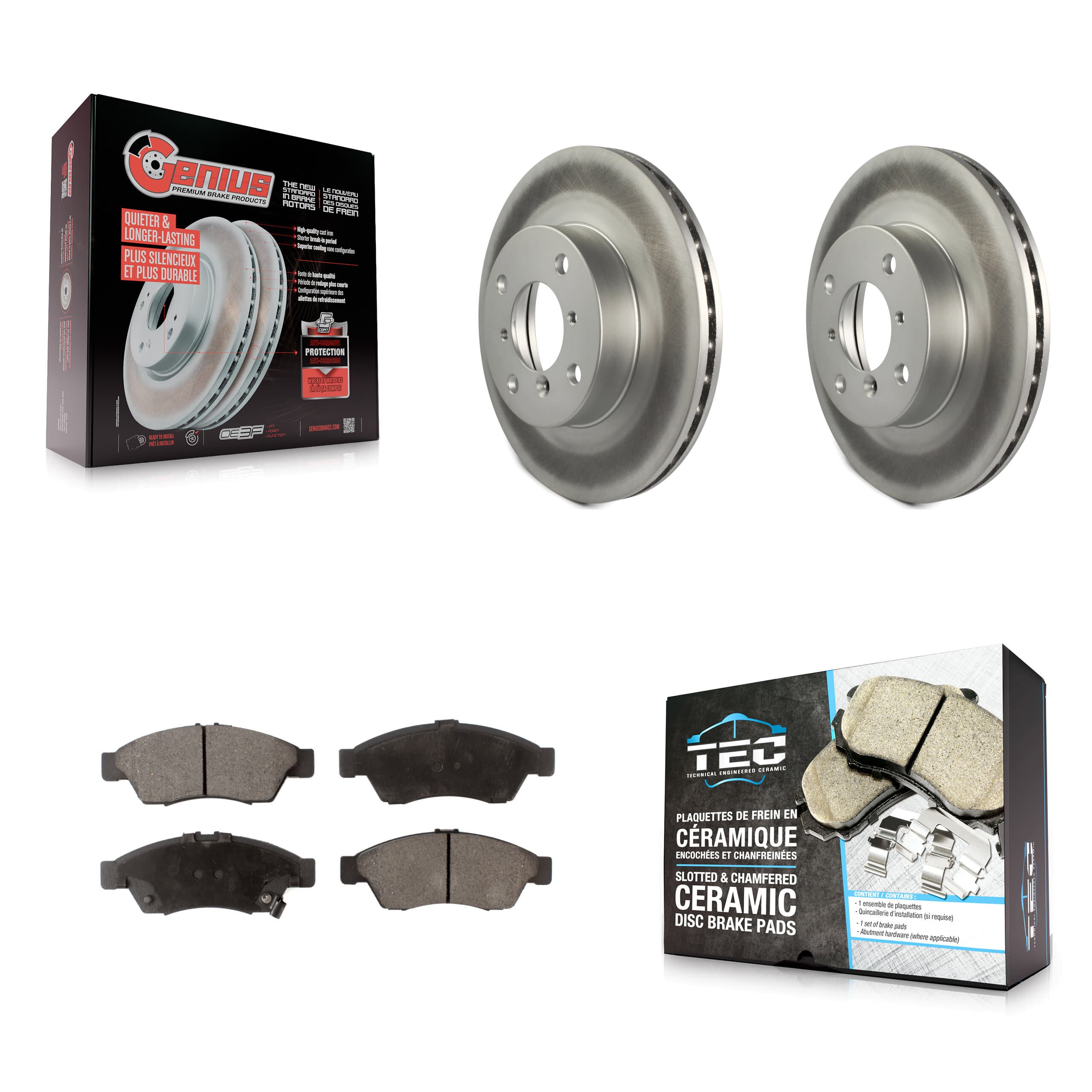 Transit Auto - KGT-100259 - Front Disc Brake Kits image 1