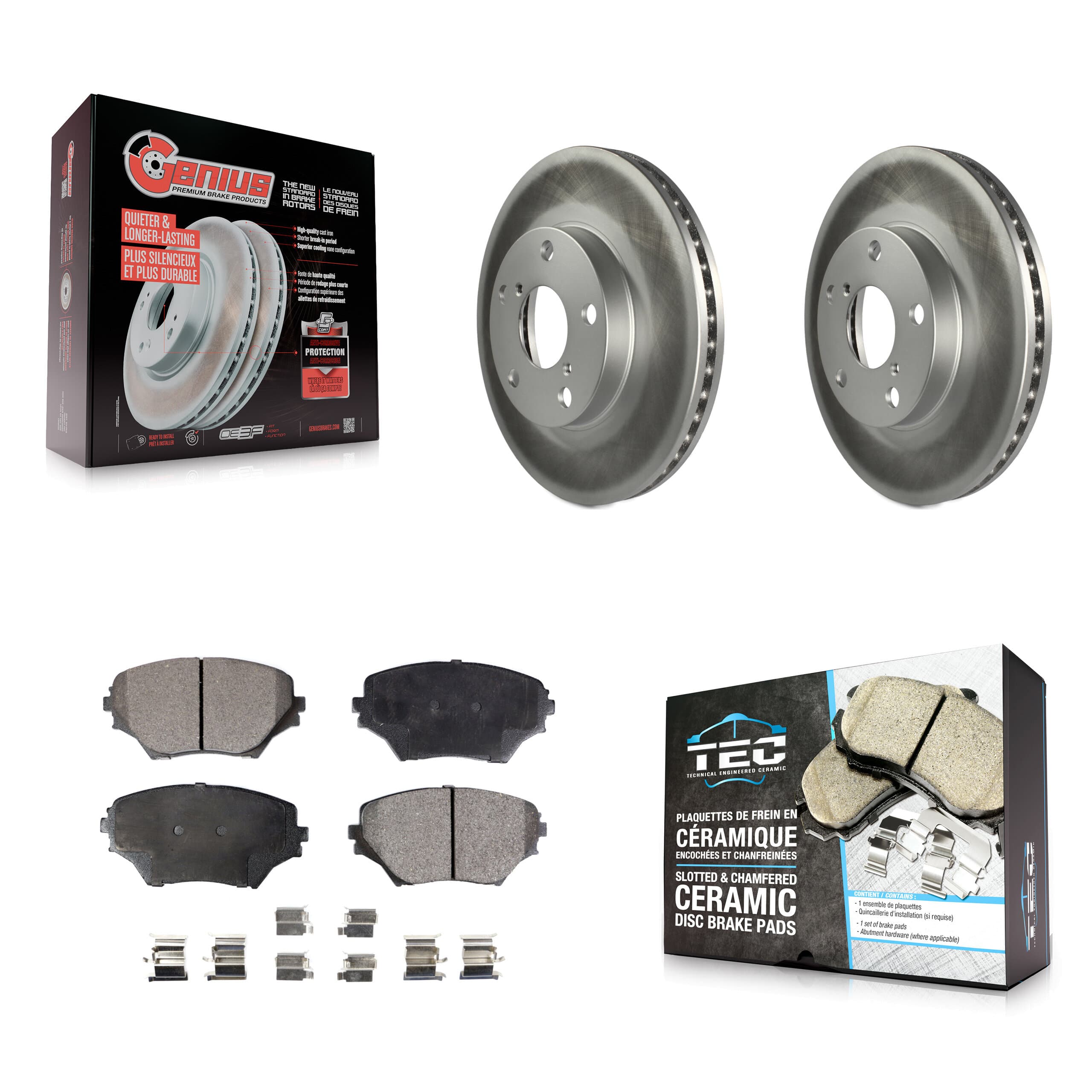 Transit Auto - KGT-100262 - Front Disc Brake Kits image 1