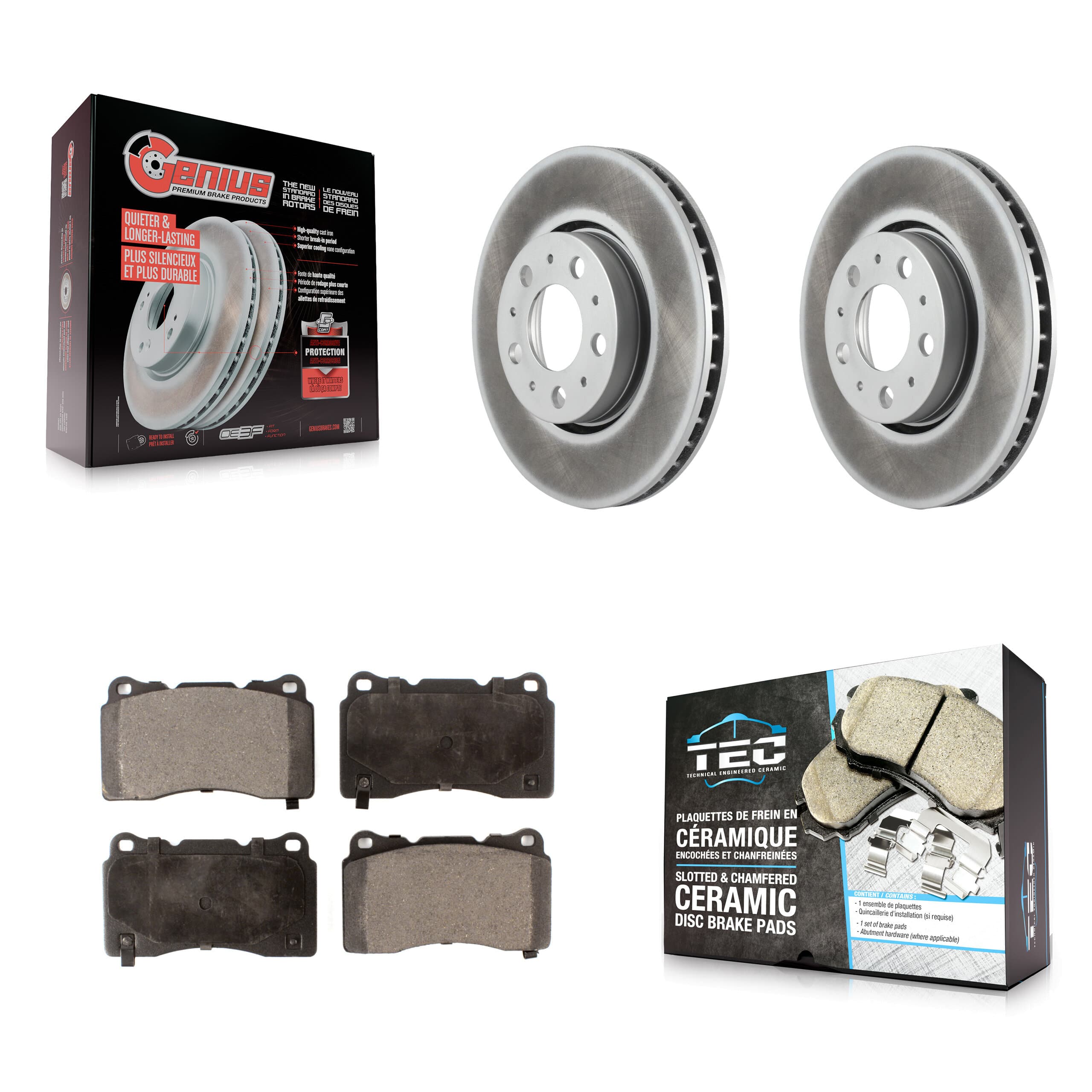 Transit Auto - KGT-100263 - Front Disc Brake Kits image 1