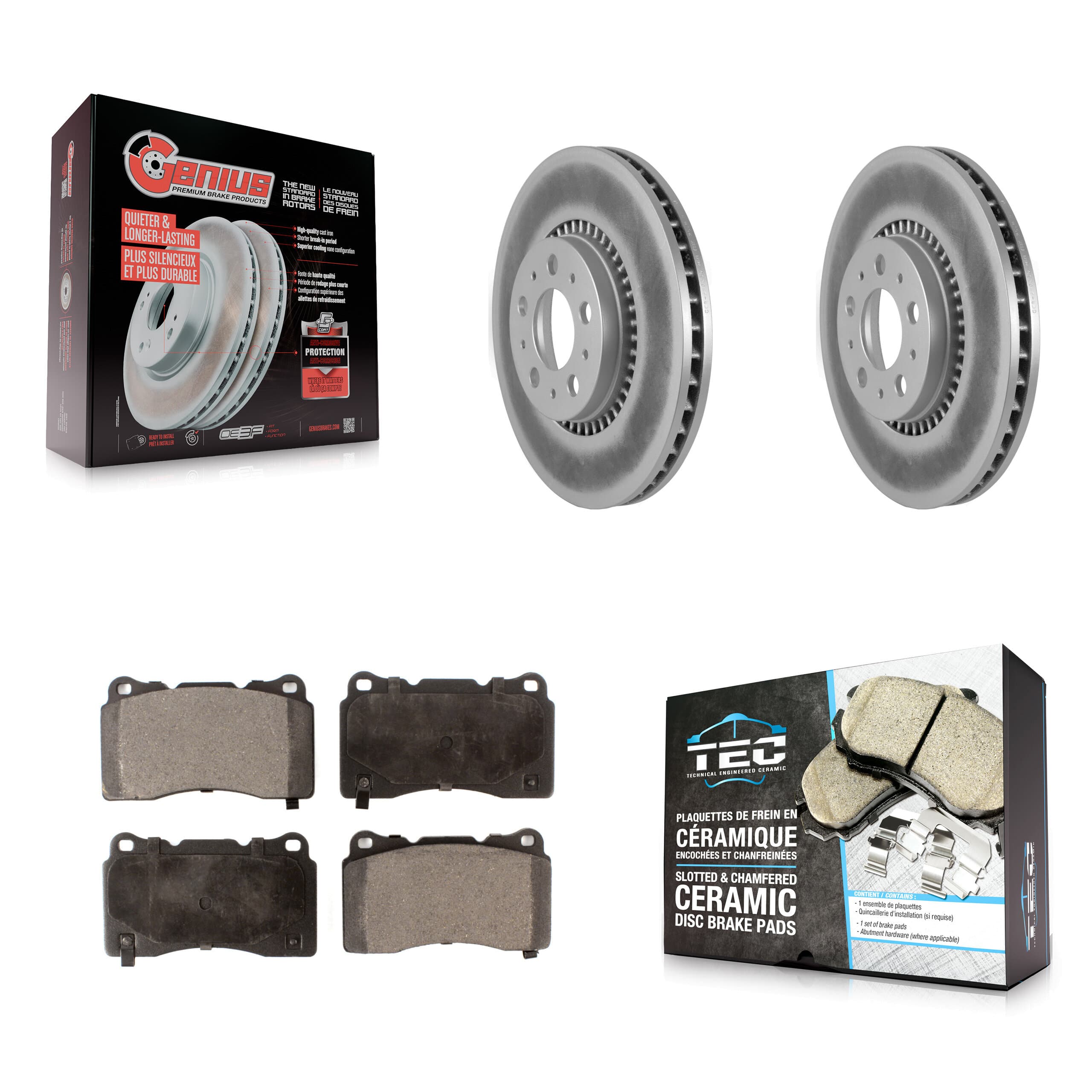 Transit Auto - KGT-100265 - Front Disc Brake Kits image 1