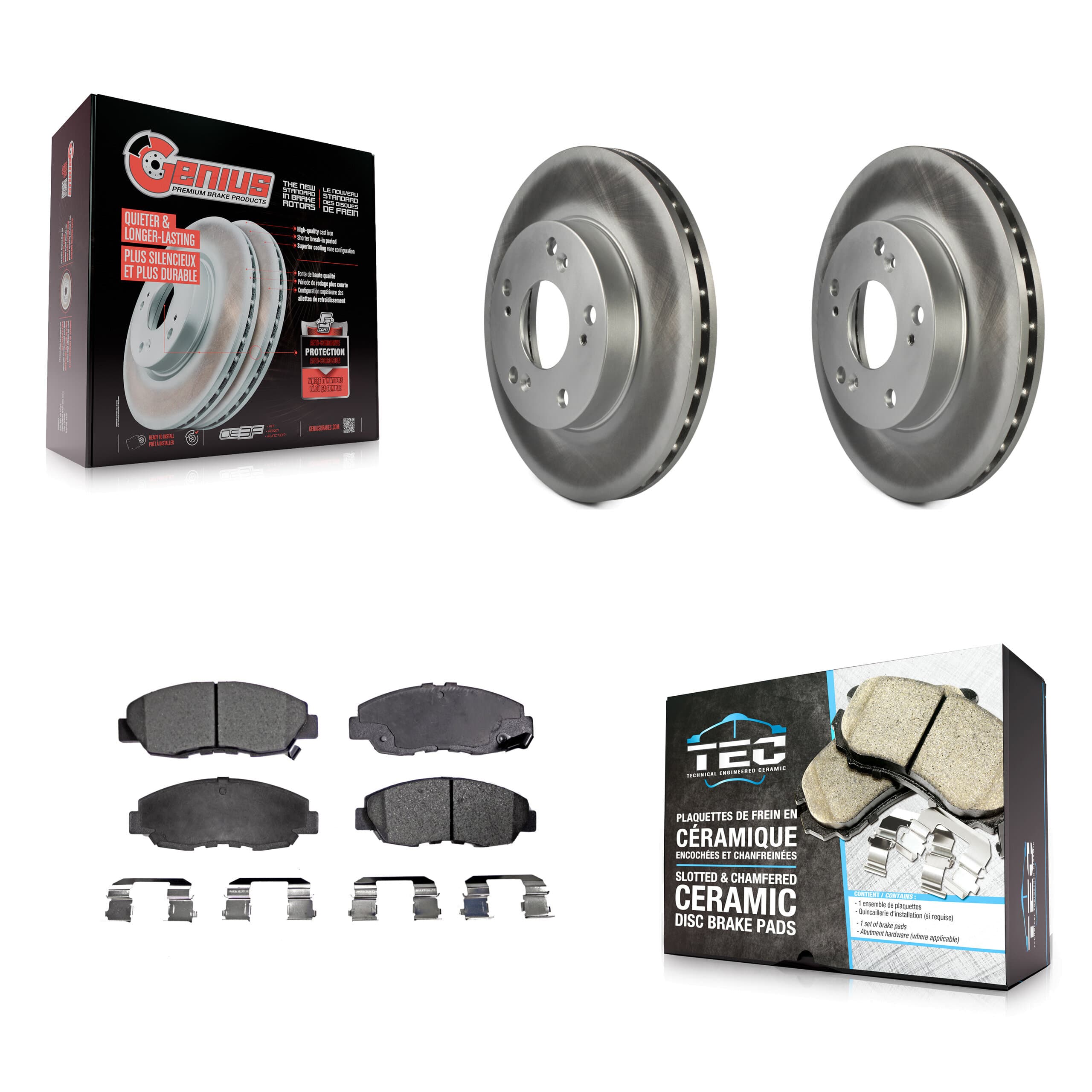 Transit Auto - KGT-100269 - Front Disc Brake Kits image 1