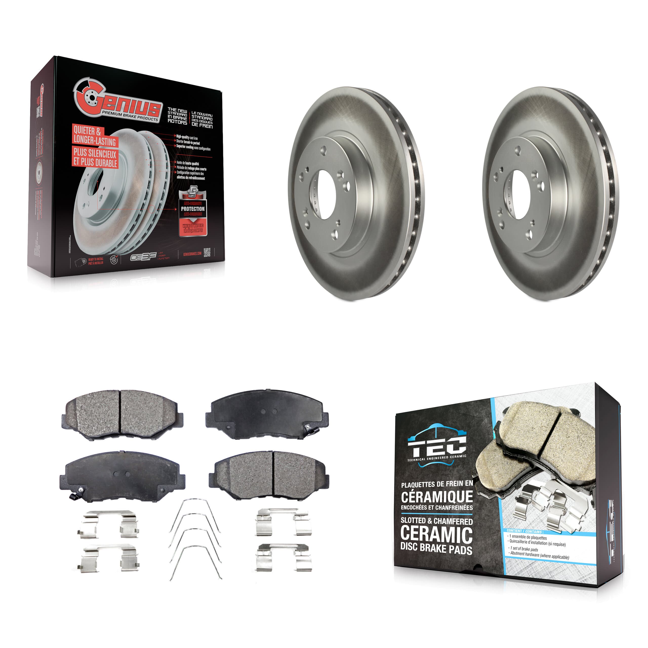 Transit Auto - KGT-100272 - Front Disc Brake Kits image 1