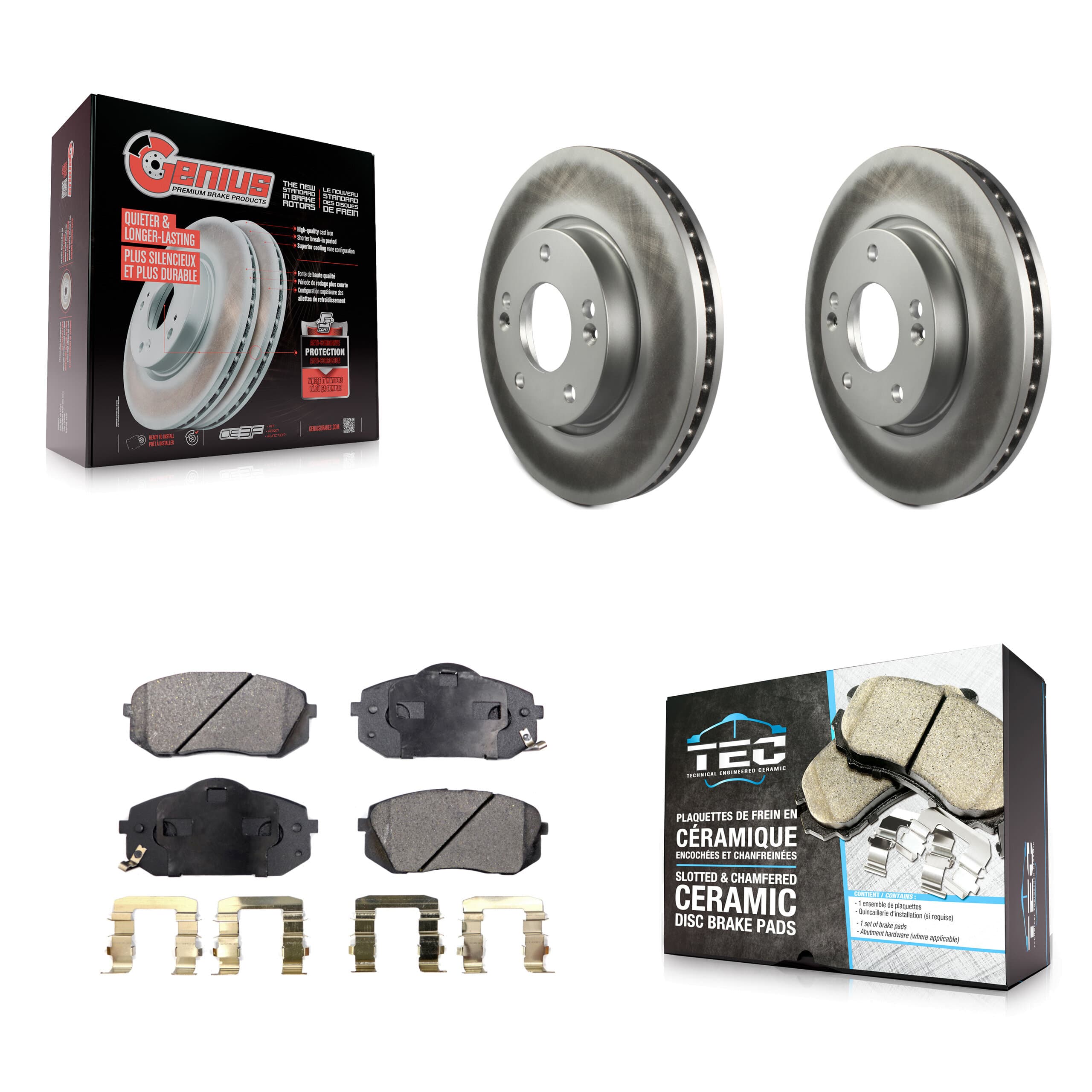 Transit Auto - KGT-100277 - Front Disc Brake Kits image 1