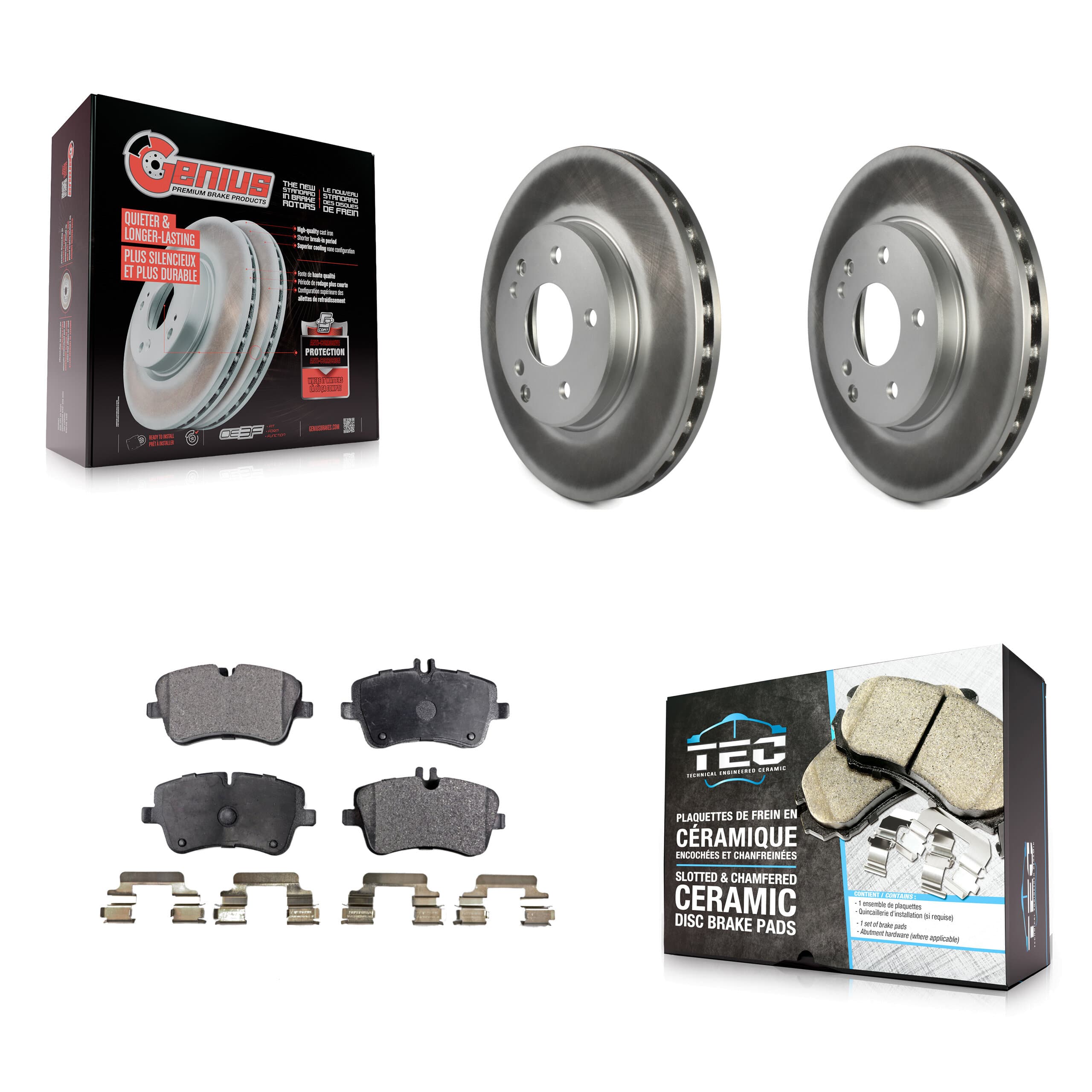 Transit Auto - KGT-100285 - Front Disc Brake Kits image 1