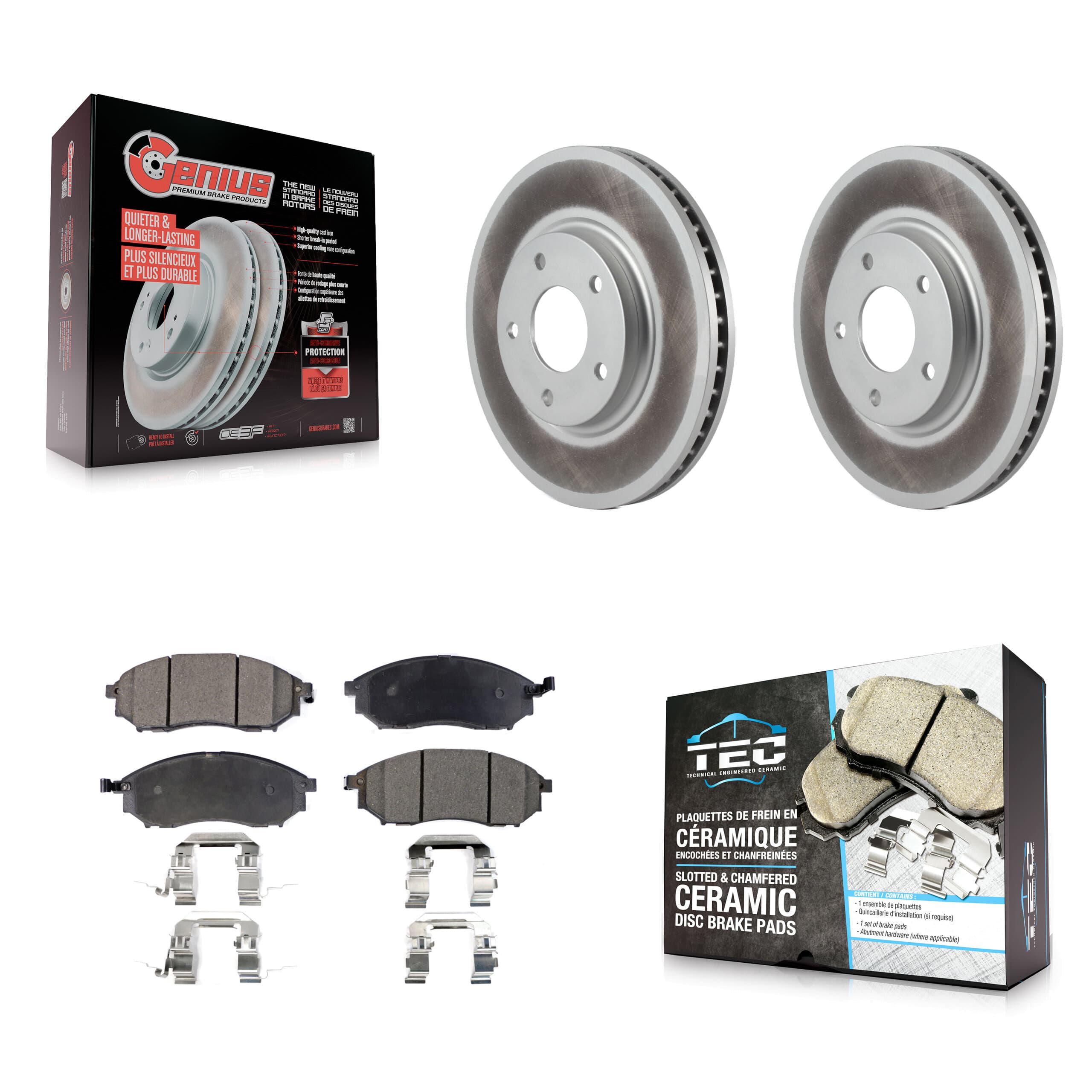 Transit Auto - KGT-100292 - Front Disc Brake Kits image 1