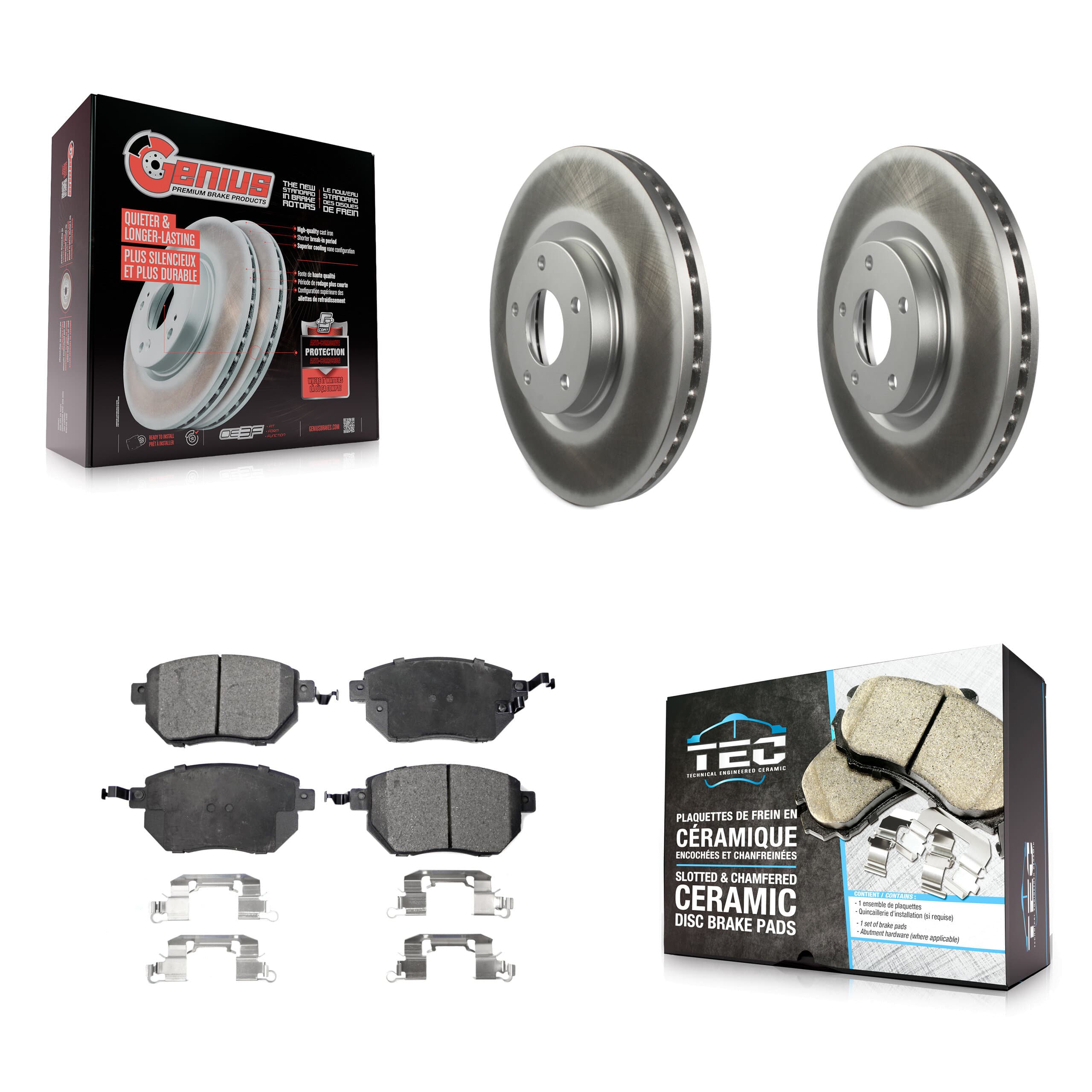 Transit Auto - KGT-100306 - Front Disc Brake Kits image 1