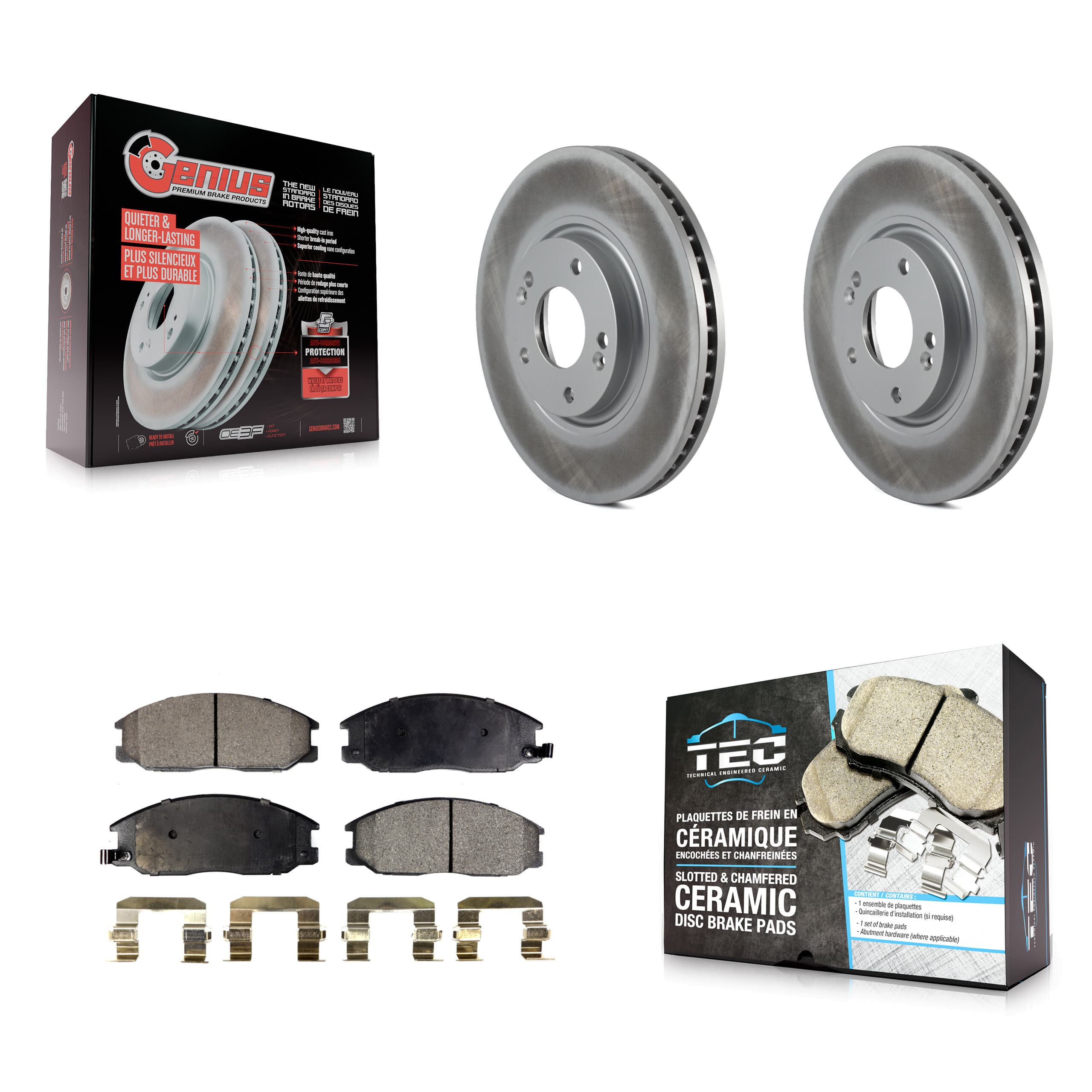 Transit Auto - KGT-100311 - Front Disc Brake Kits image 1