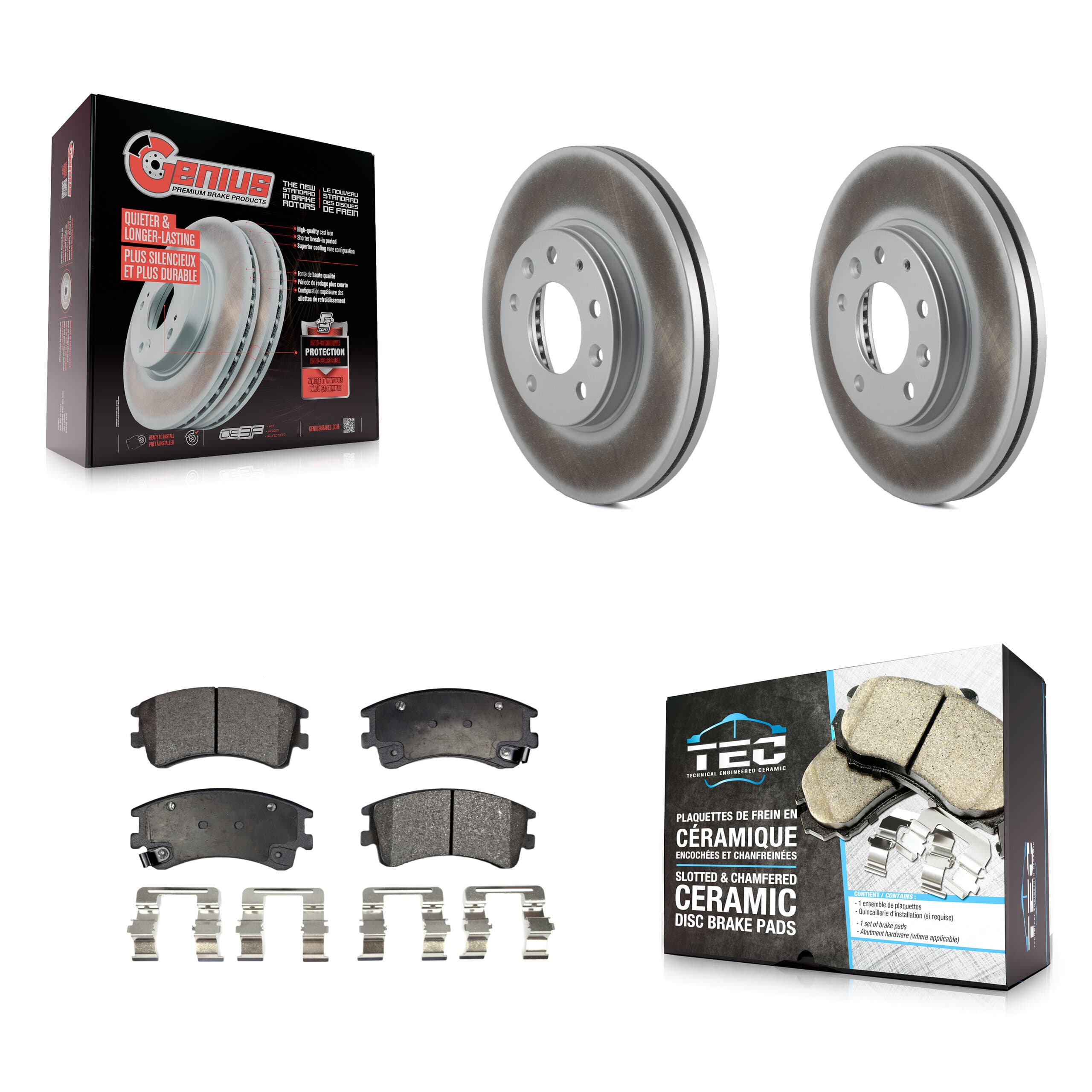 Transit Auto - KGT-100314 - Front Disc Brake Kits image 1