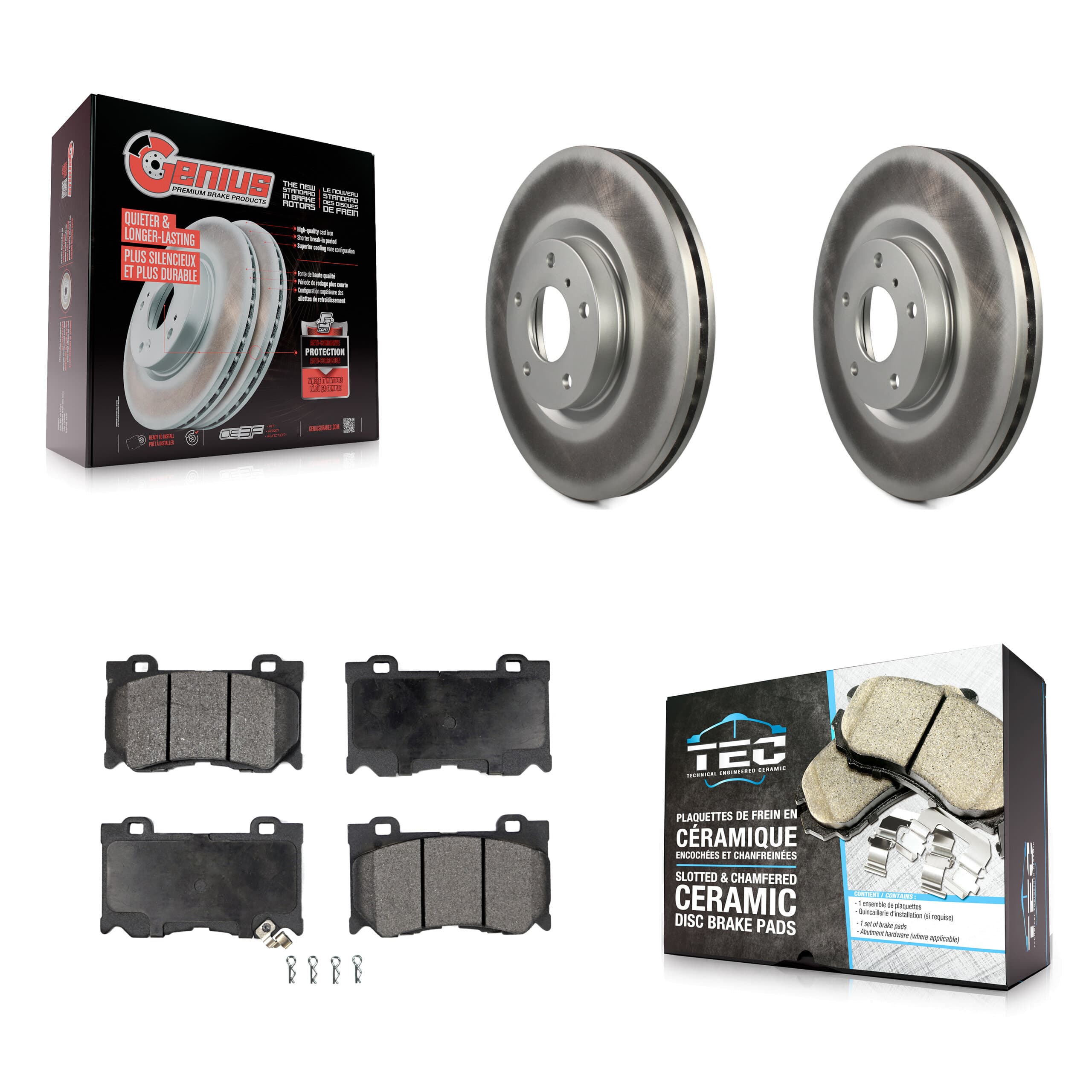 Transit Auto - KGT-100317 - Front Disc Brake Kits image 1