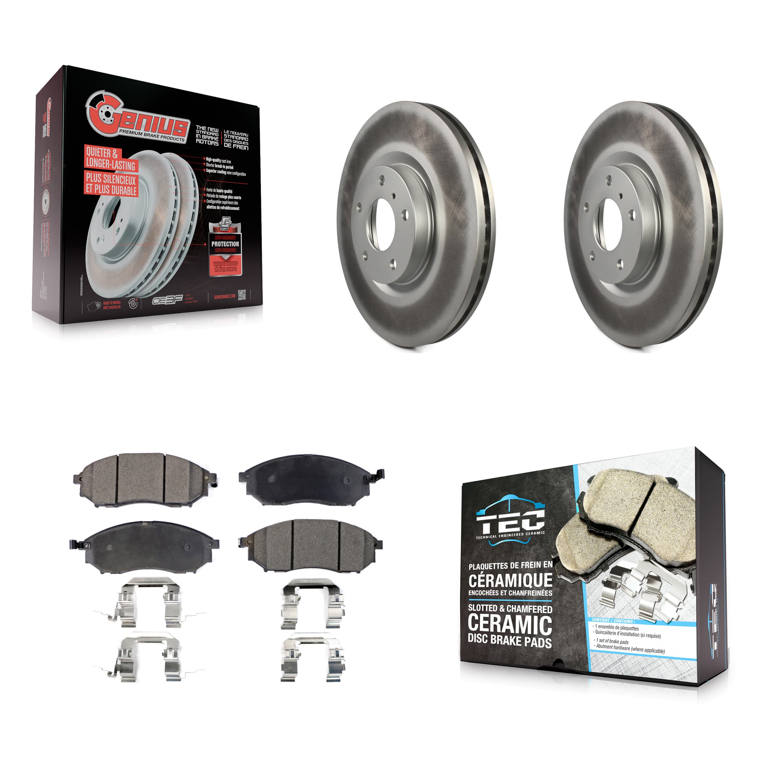 Transit Auto - KGT-100318 - Front Disc Brake Kits image 1
