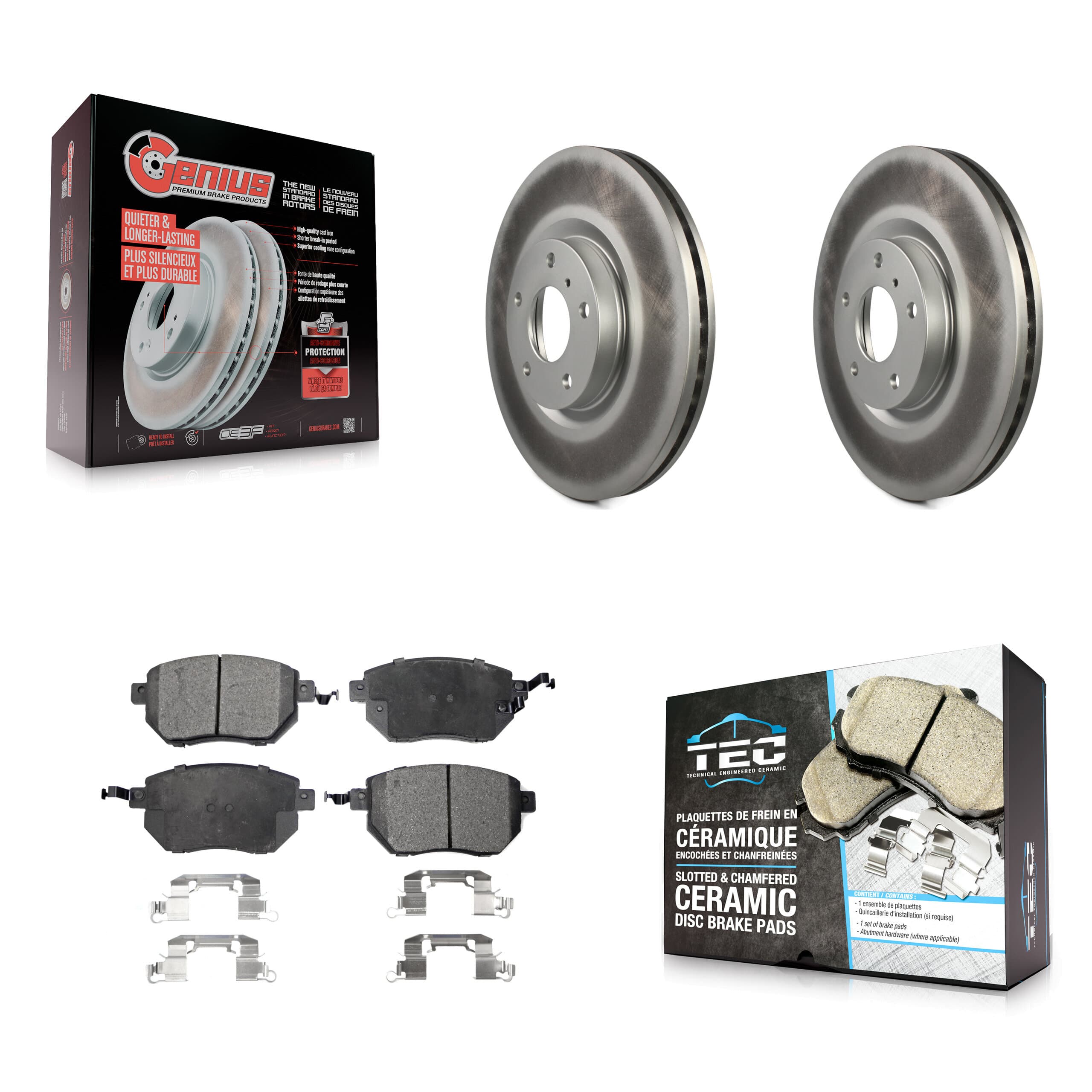 Transit Auto - KGT-100319 - Front Disc Brake Kits image 1