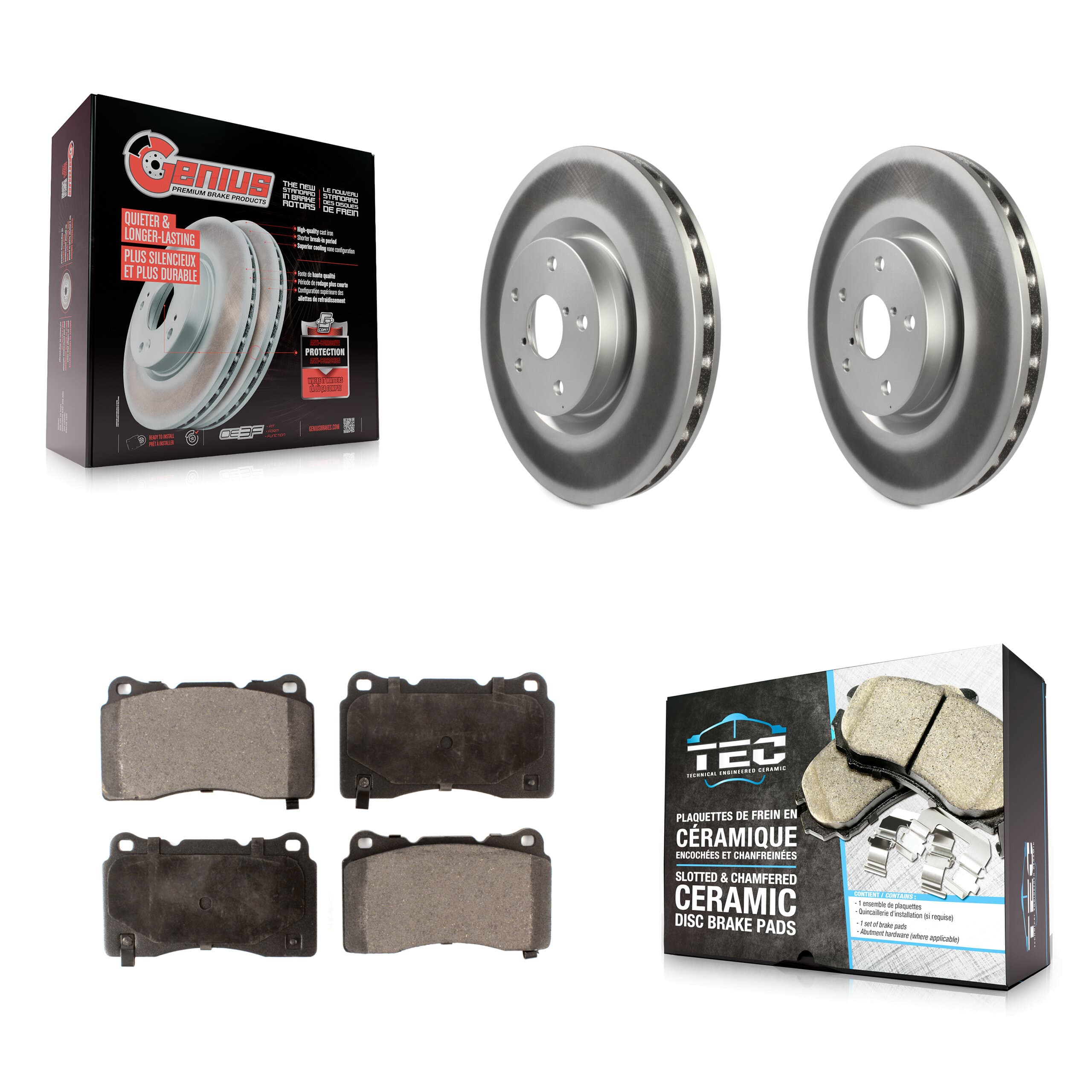 Transit Auto - KGT-100336 - Front Disc Brake Kits image 1