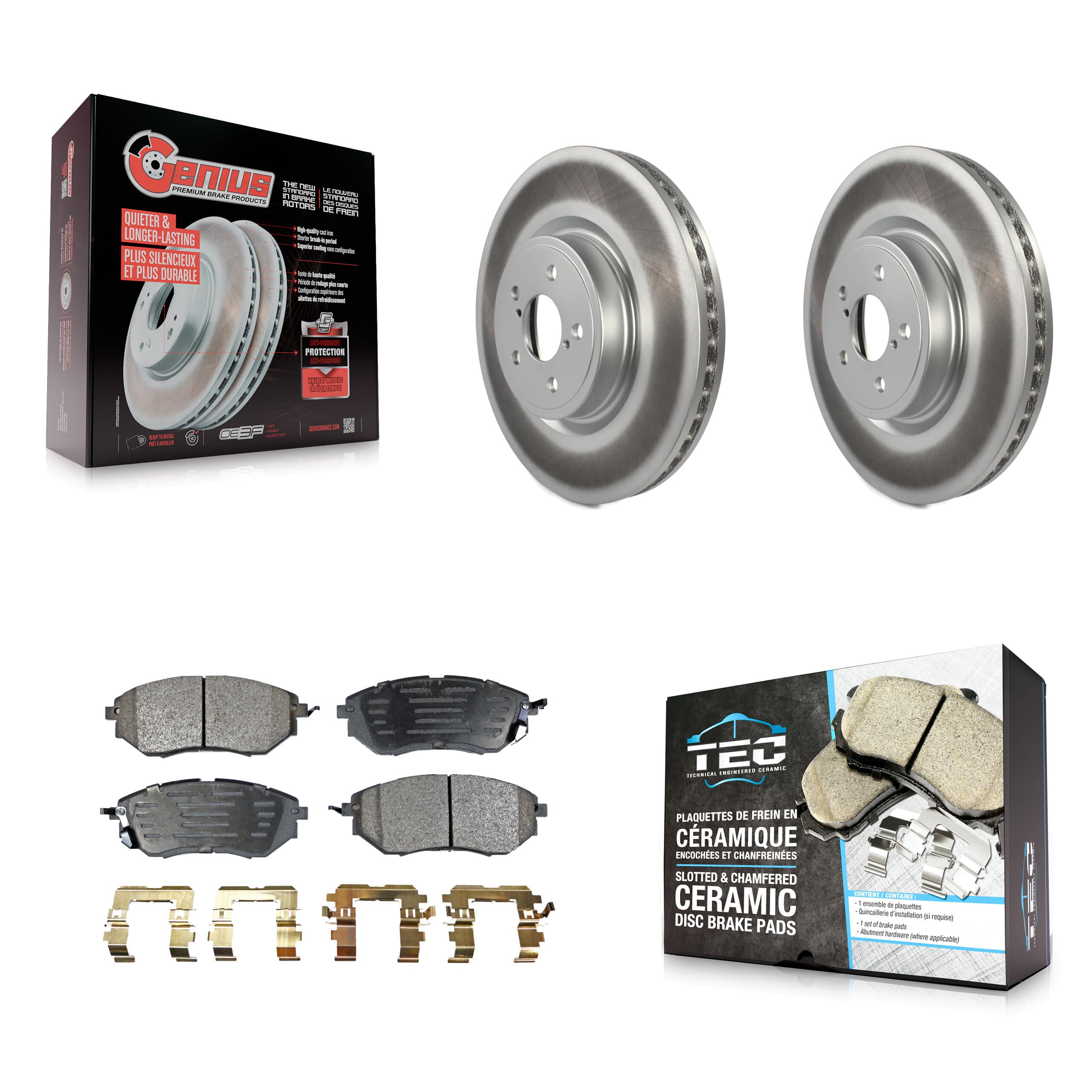 Transit Auto - KGT-100337 - Front Disc Brake Kits image 1