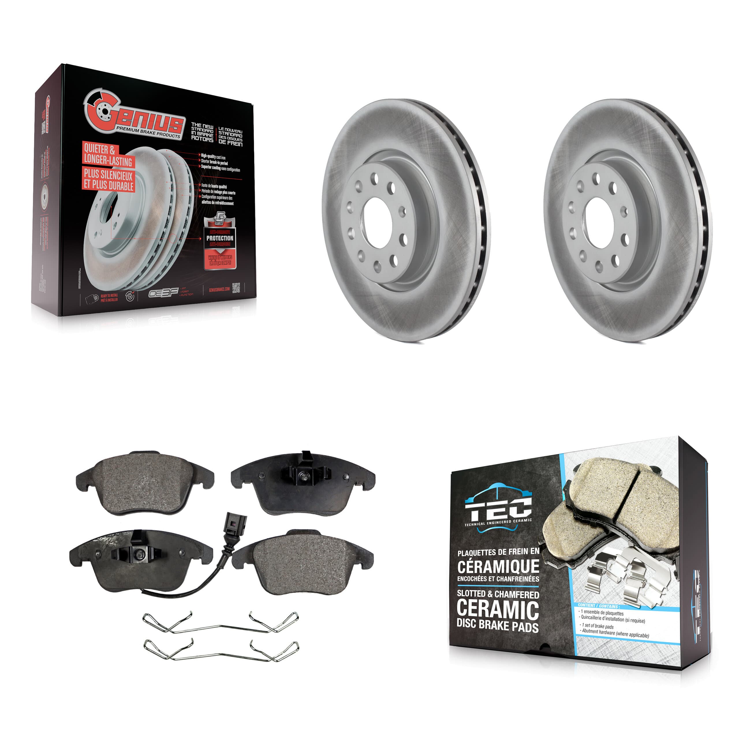 Transit Auto - KGT-100346 - Front Disc Brake Kits image 1