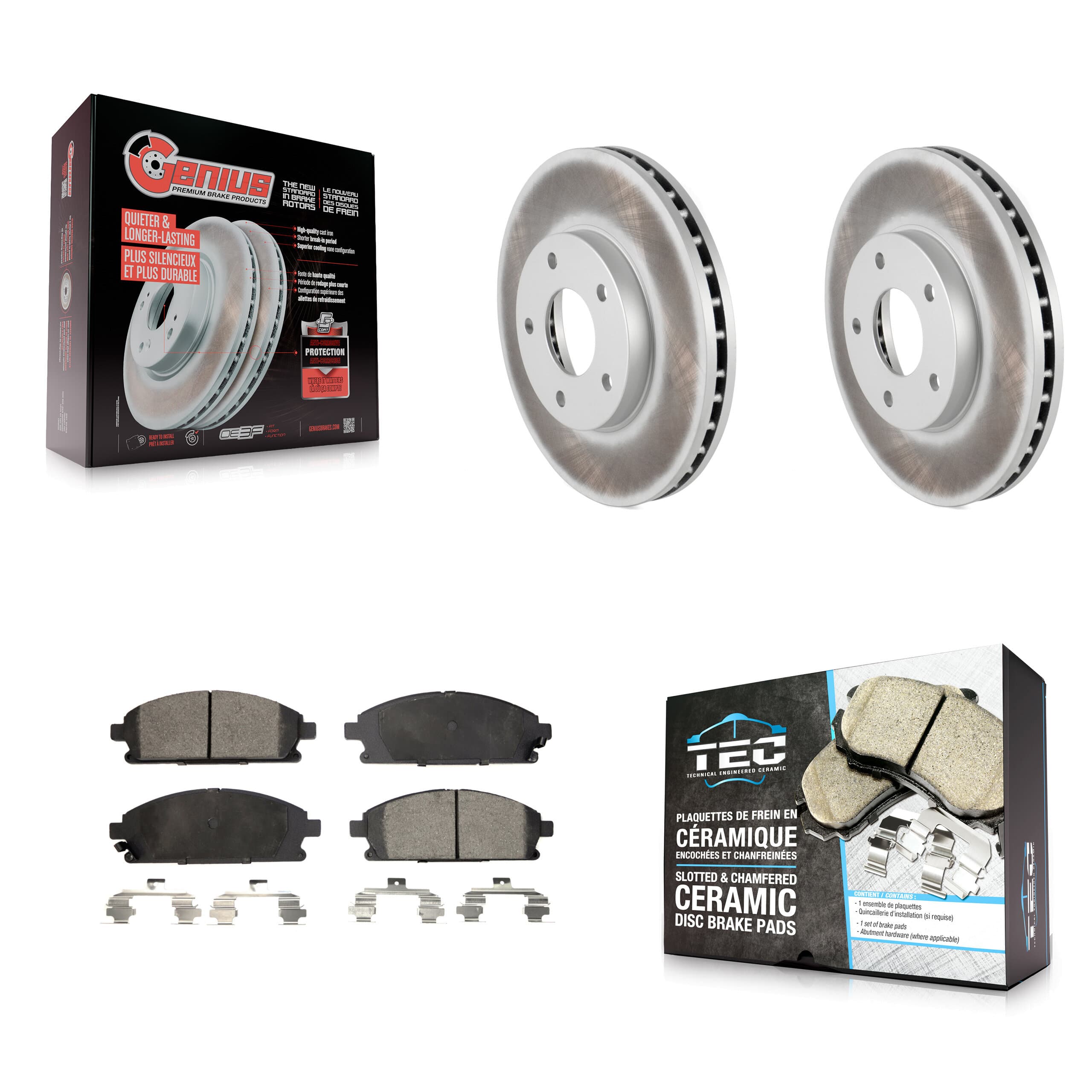 Transit Auto - KGT-100349 - Front Disc Brake Kits image 1