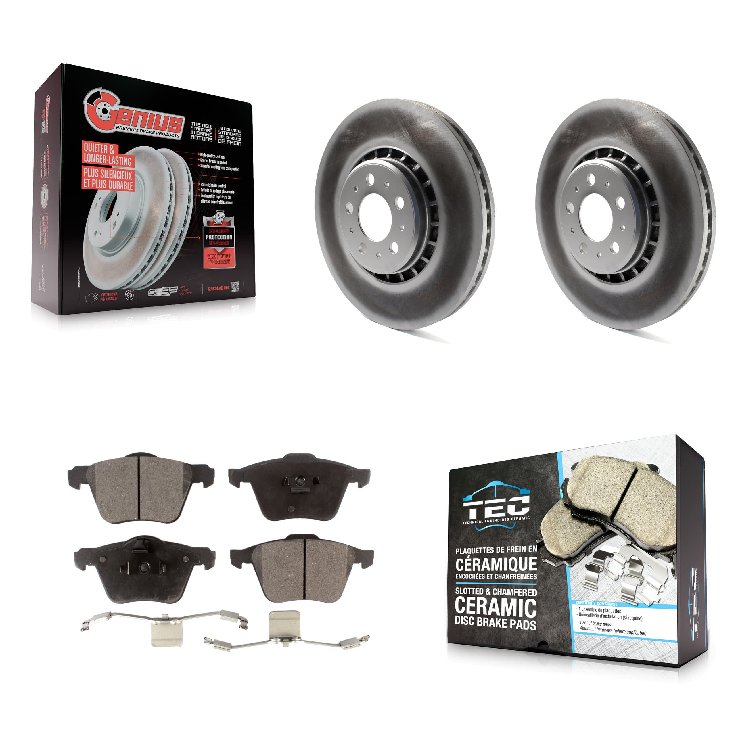 Transit Auto - KGT-100352 - Front Disc Brake Kits image 1