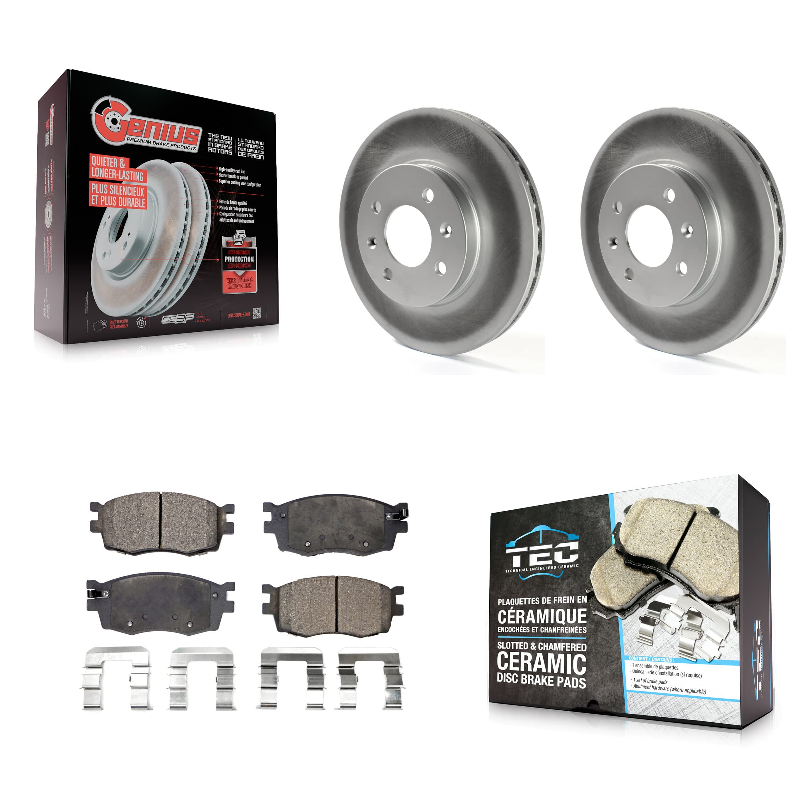 Transit Auto - KGT-100356 - Front Disc Brake Kits image 1