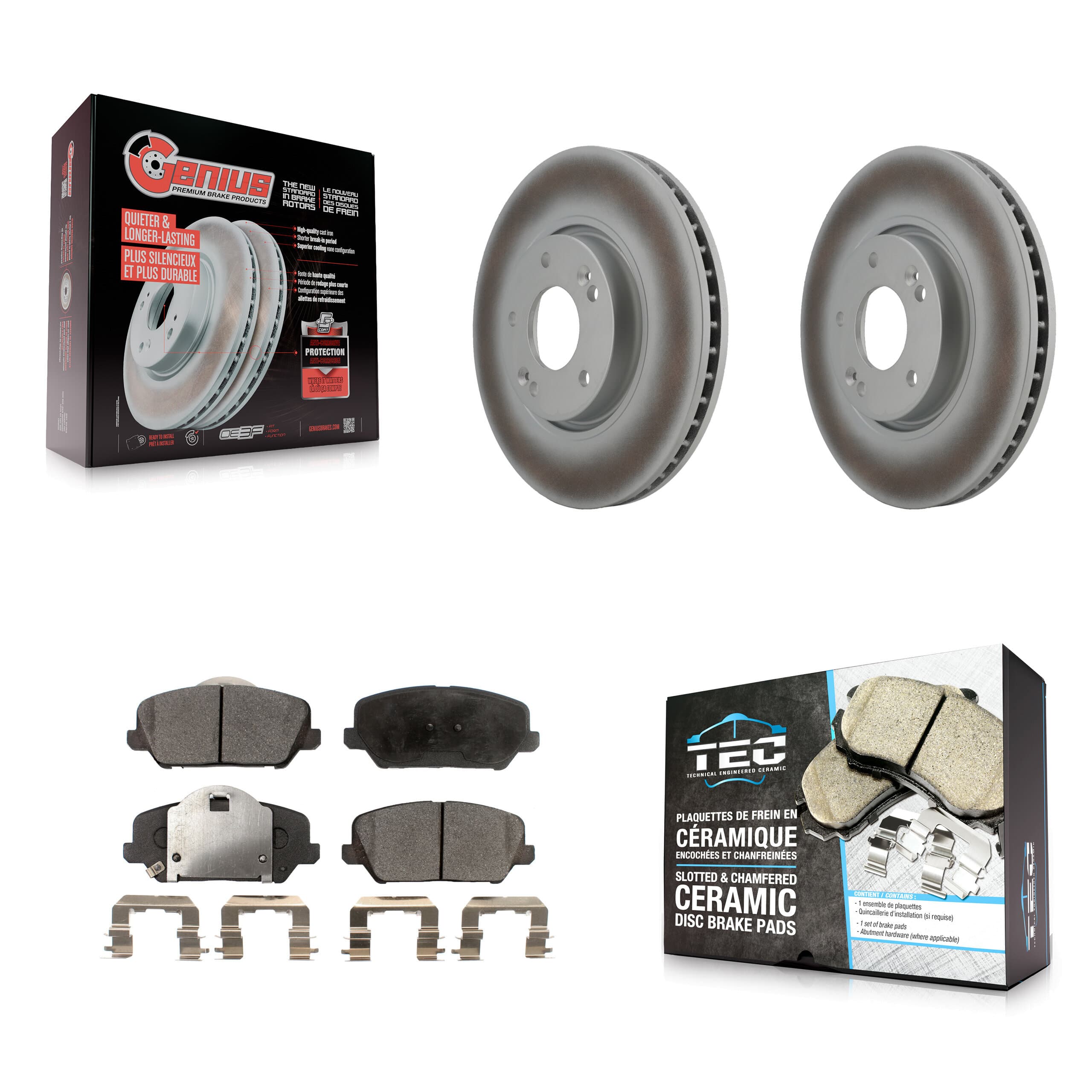 Transit Auto - KGT-100367 - Front Disc Brake Kits image 1