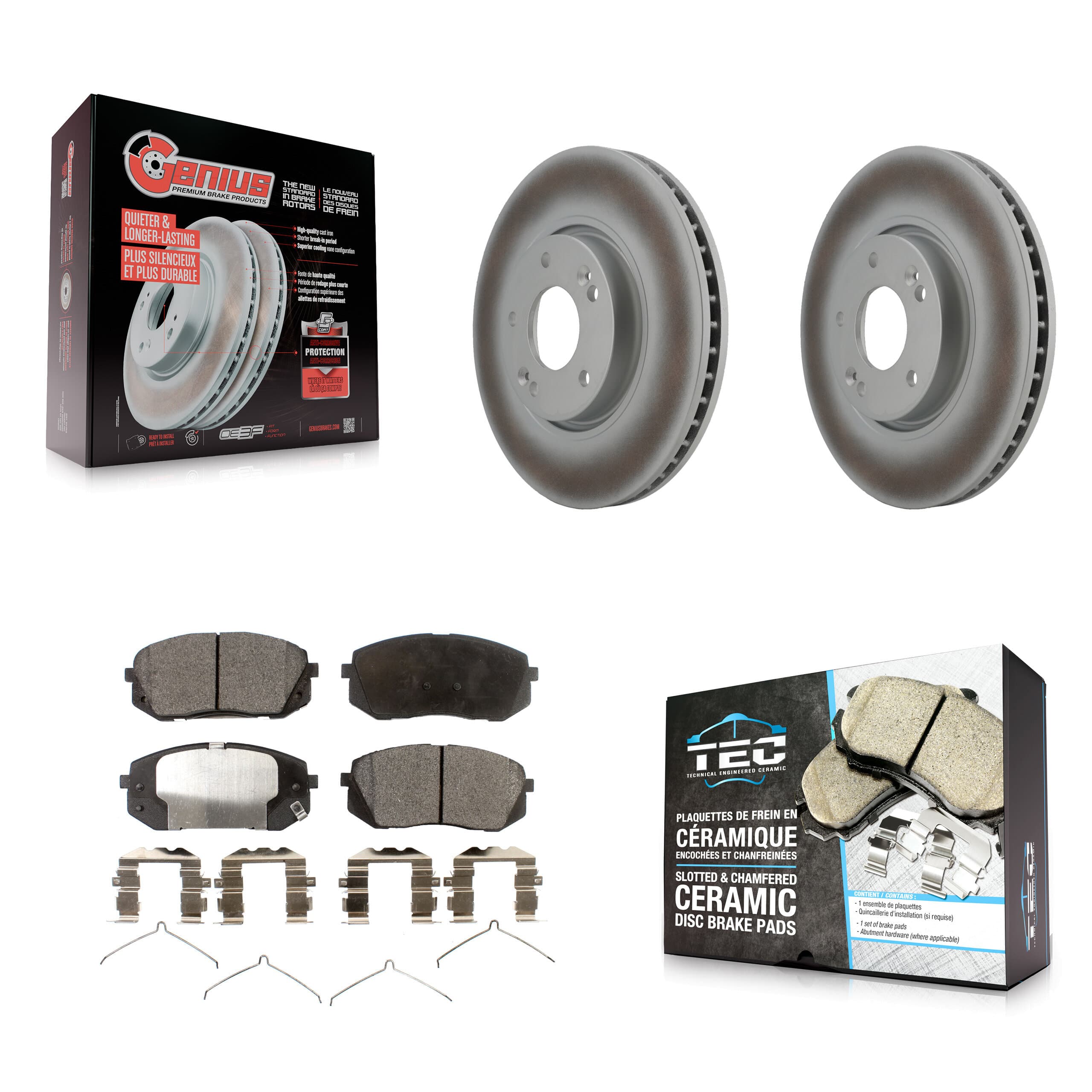 Transit Auto - KGT-100368 - Front Disc Brake Kits image 1