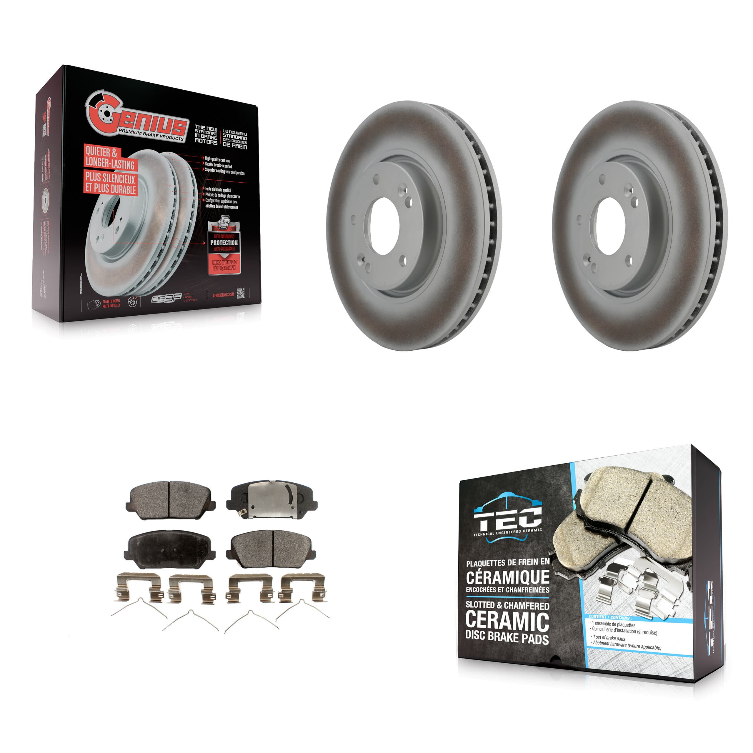 Transit Auto - KGT-100369 - Front Disc Brake Kits image 1