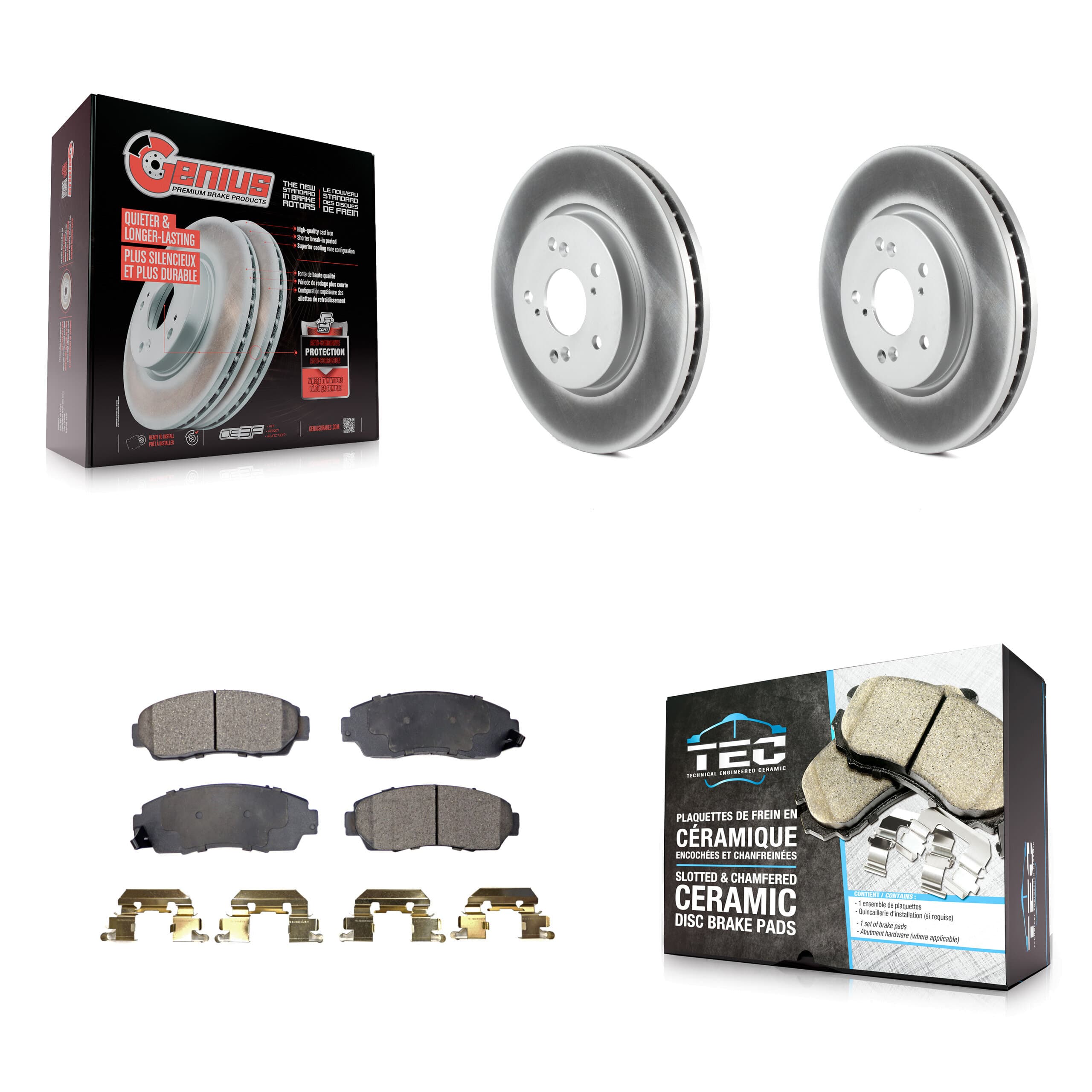 Transit Auto - KGT-100387 - Front Disc Brake Kits image 1