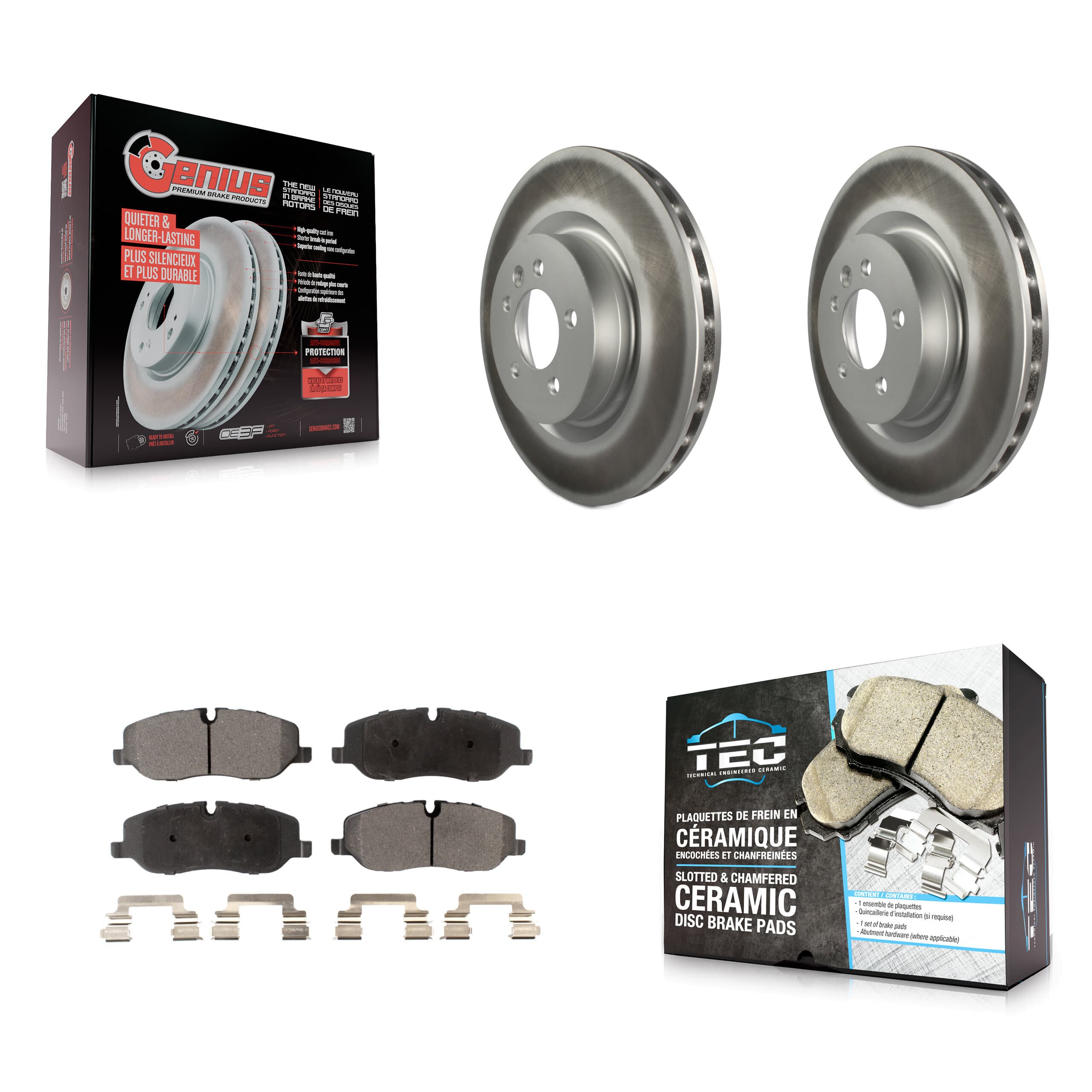 Transit Auto - KGT-100392 - Front Disc Brake Kits image 1