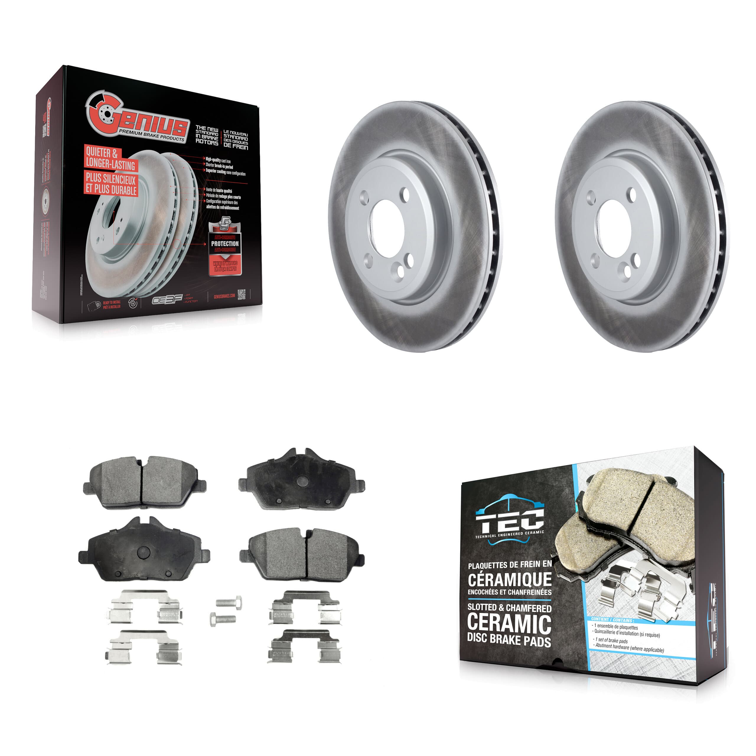 Transit Auto - KGT-100417 - Front Disc Brake Kits image 1