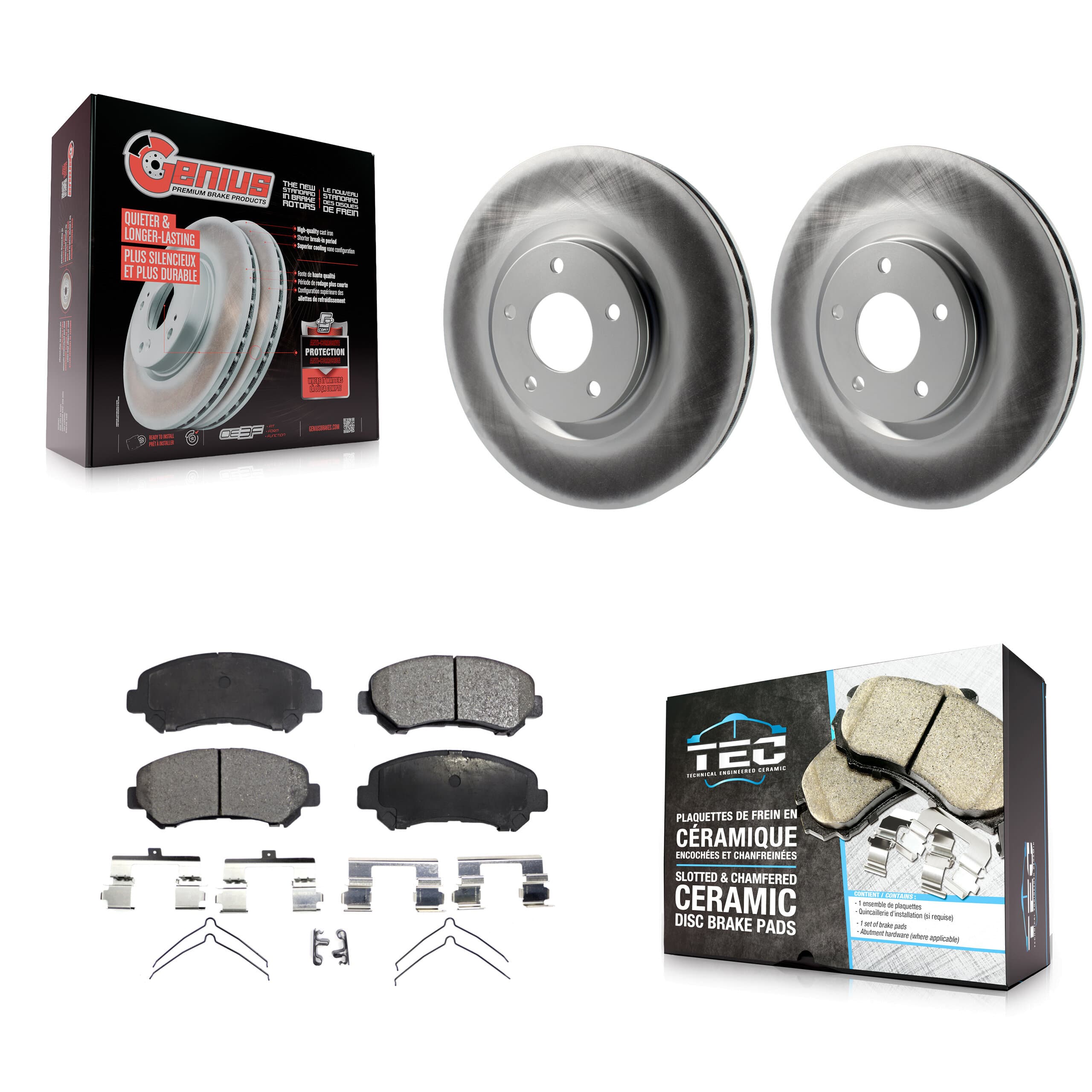 Transit Auto - KGT-100426 - Front Disc Brake Kits image 1