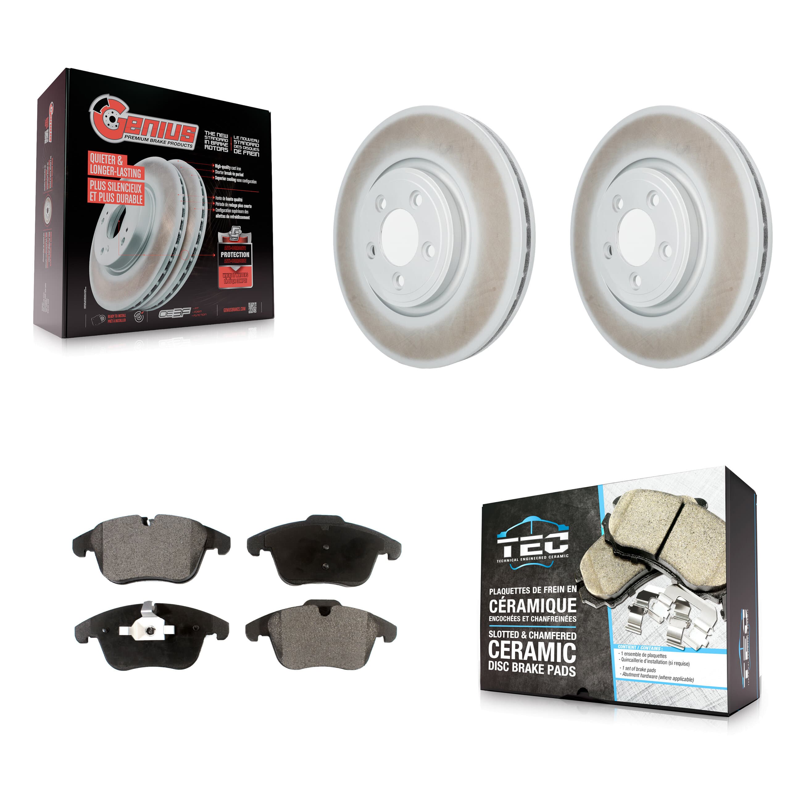 Transit Auto - KGT-100429 - Front Disc Brake Kits image 1