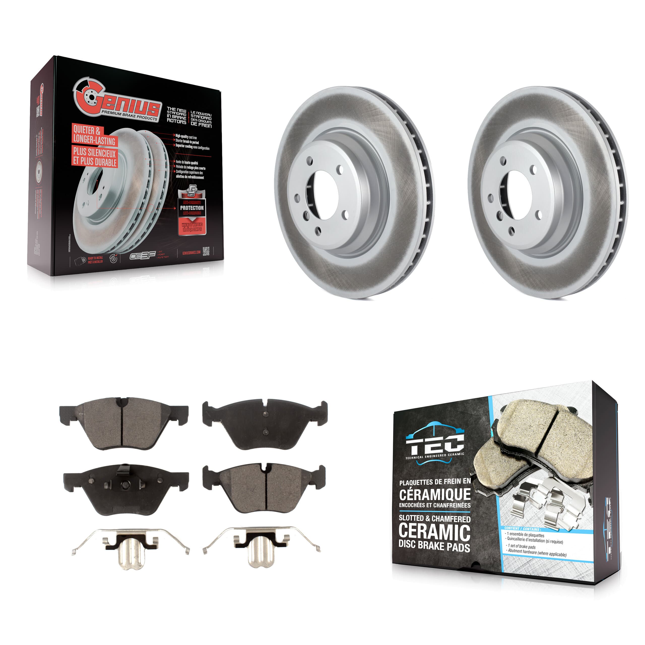 Transit Auto - KGT-100431 - Front Disc Brake Kits image 1
