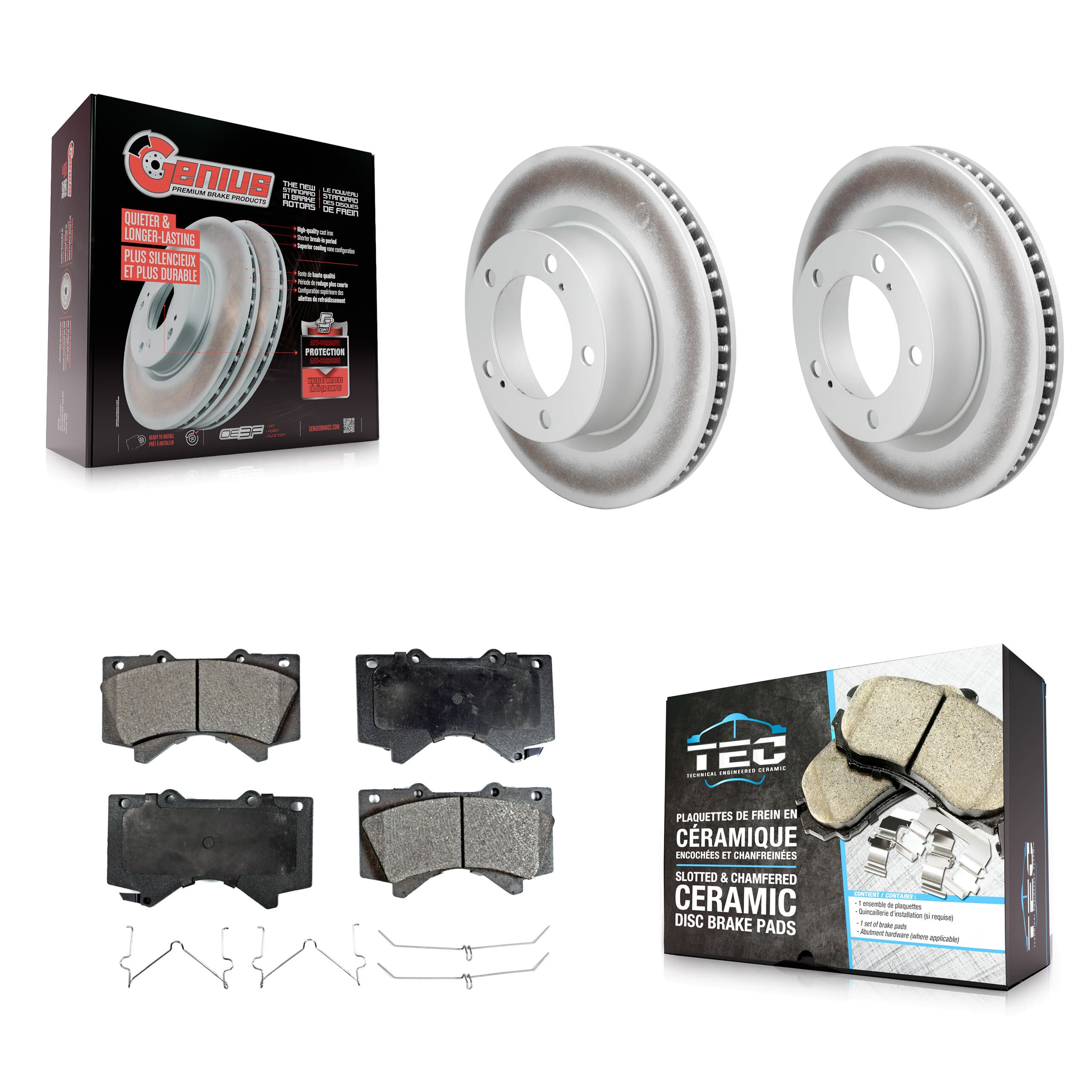 Transit Auto - KGT-100443 - Front Disc Brake Kits image 1