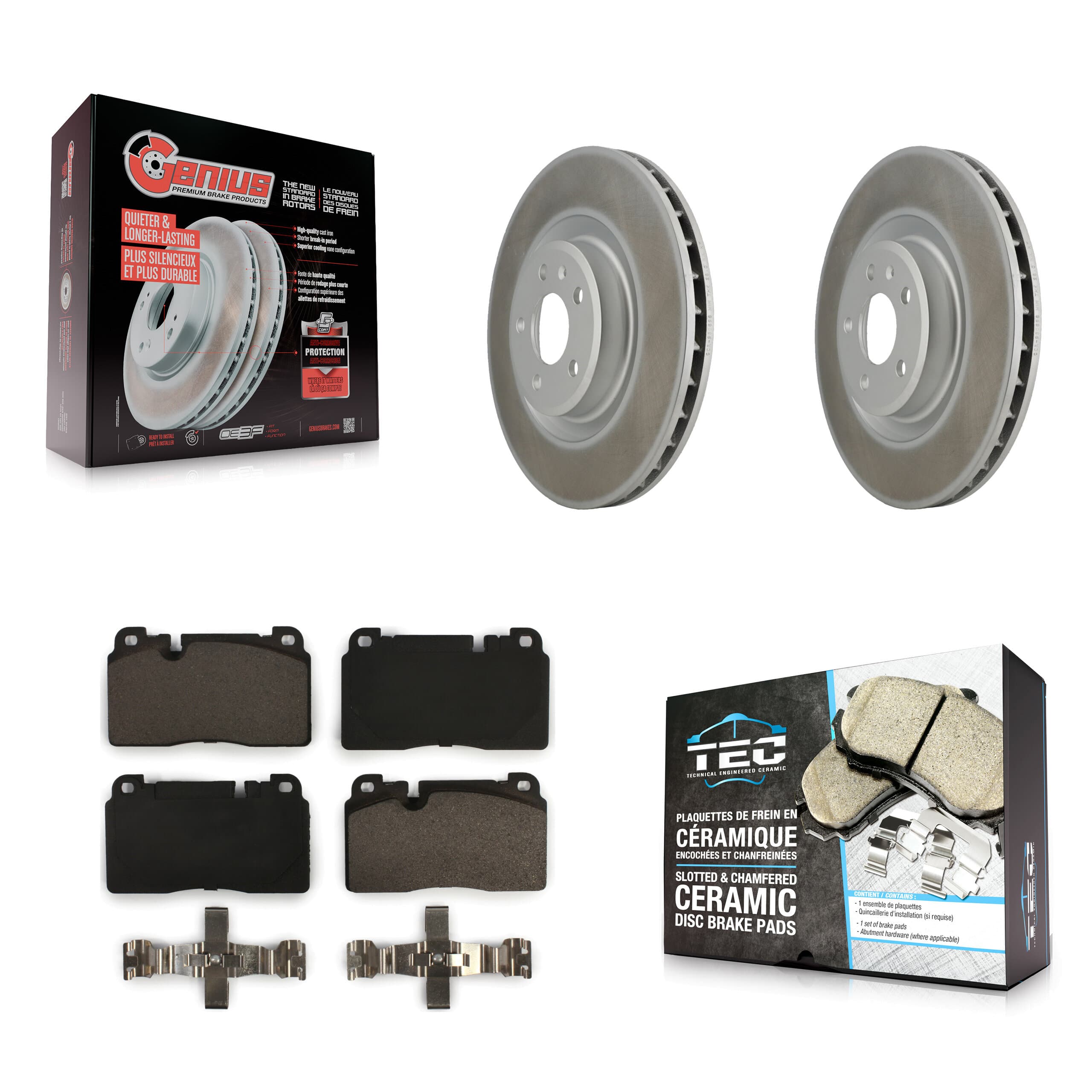 Transit Auto - KGT-100445 - Front Disc Brake Kits image 1
